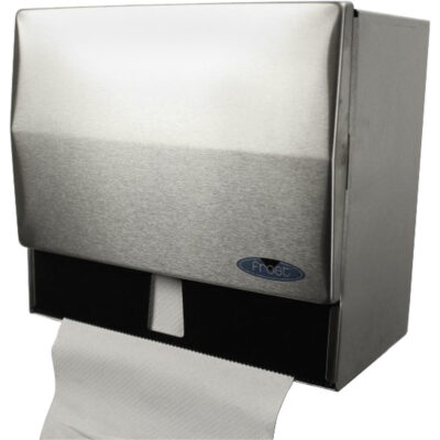Distributeur d'essuie-mains universel, Manuel, 10,5" la x 6,75" p x 9,5" h