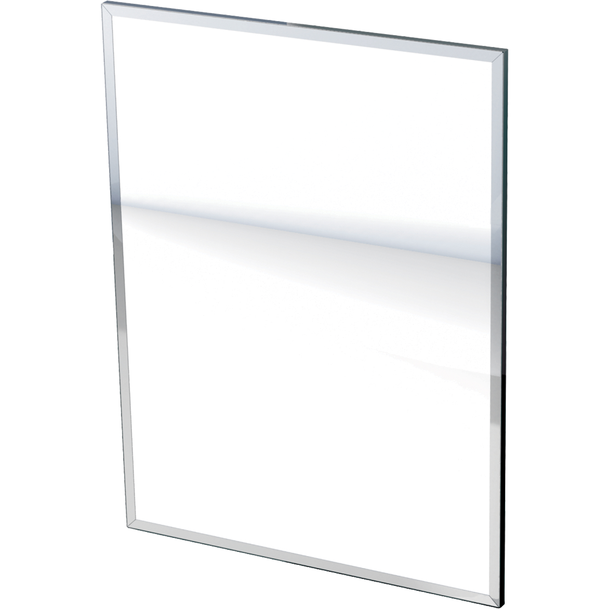 Miroir de série courante, Passant plat, 18" lo x 30" la