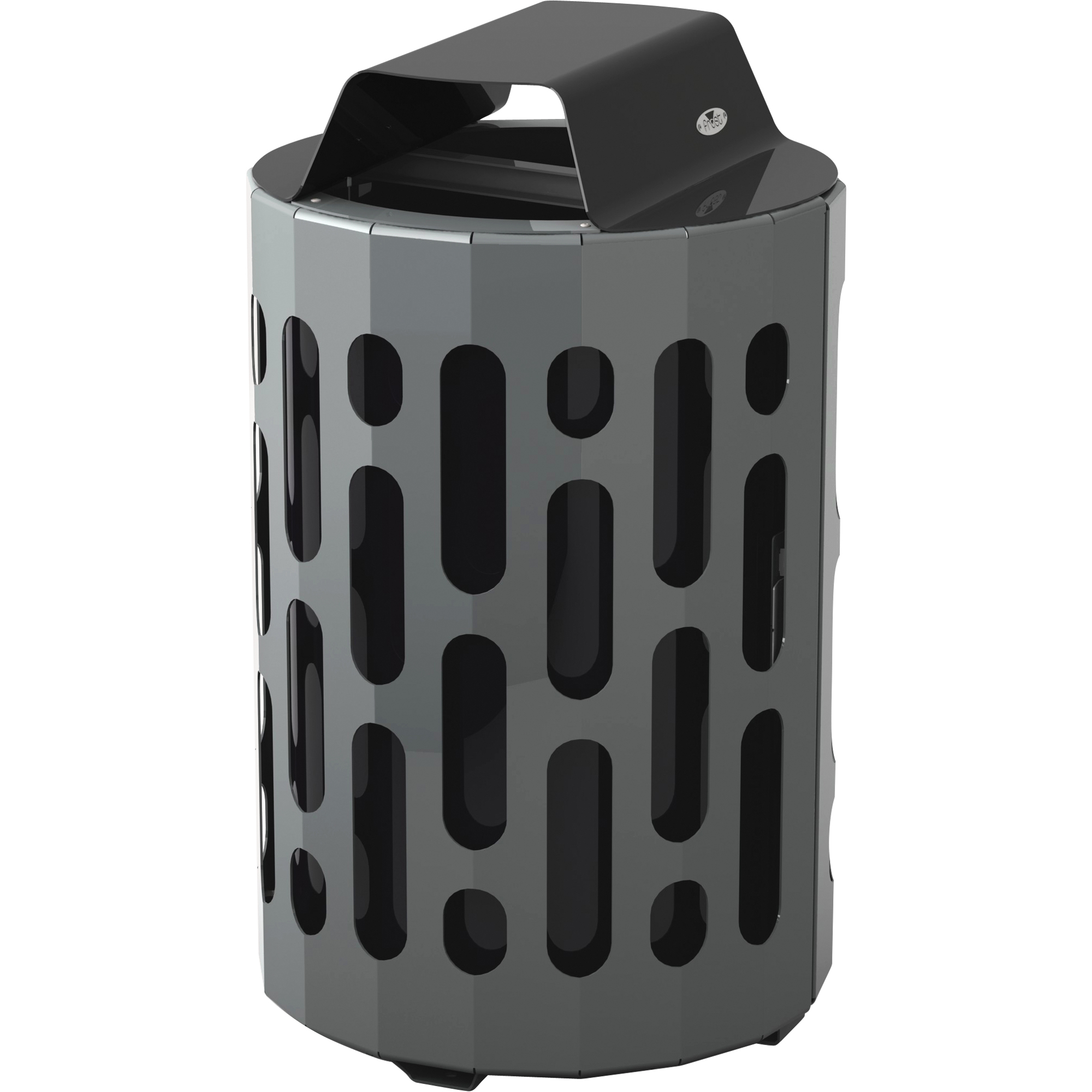Récipients à déchets 2020 Stingray, Métal, 42 gal. US