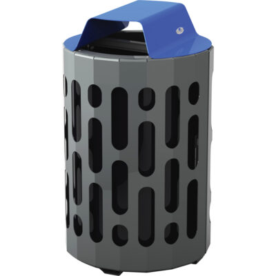 Récipients à déchets 2020 Stingray, Métal, 42 gal. US