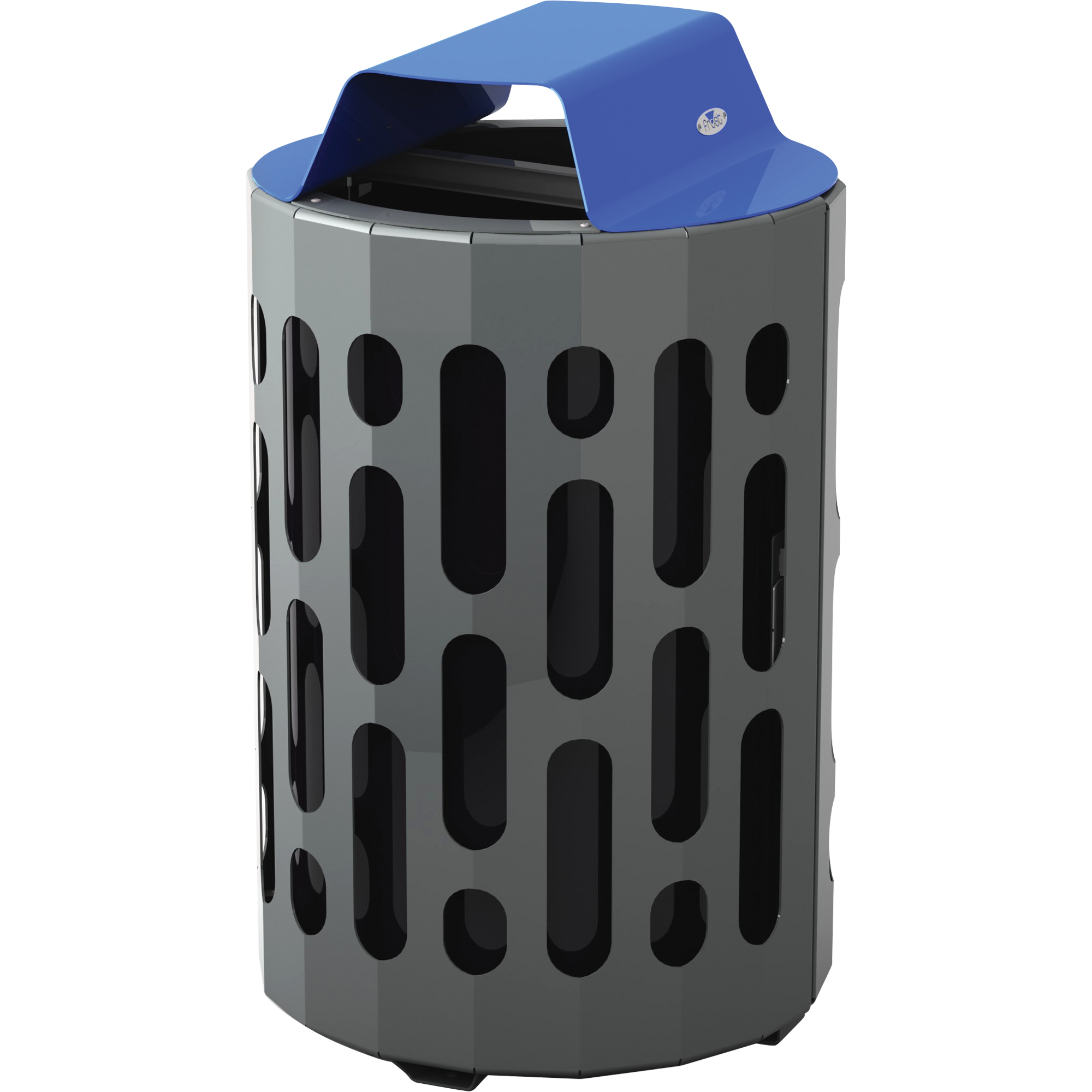 Récipients à déchets 2020 Stingray, Métal, 42 gal. US