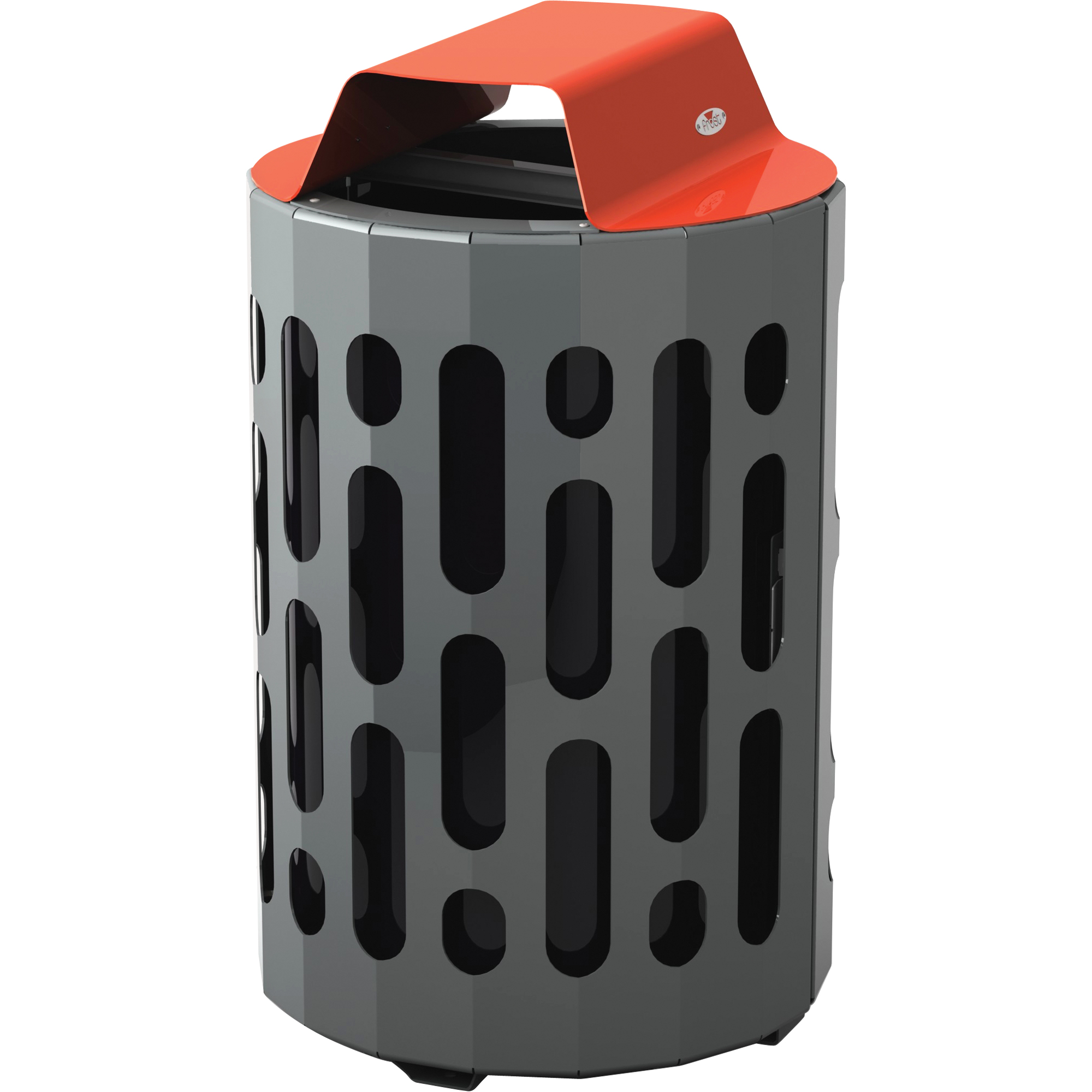 Récipients à déchets 2020 Stingray, Métal, 42 gal. US