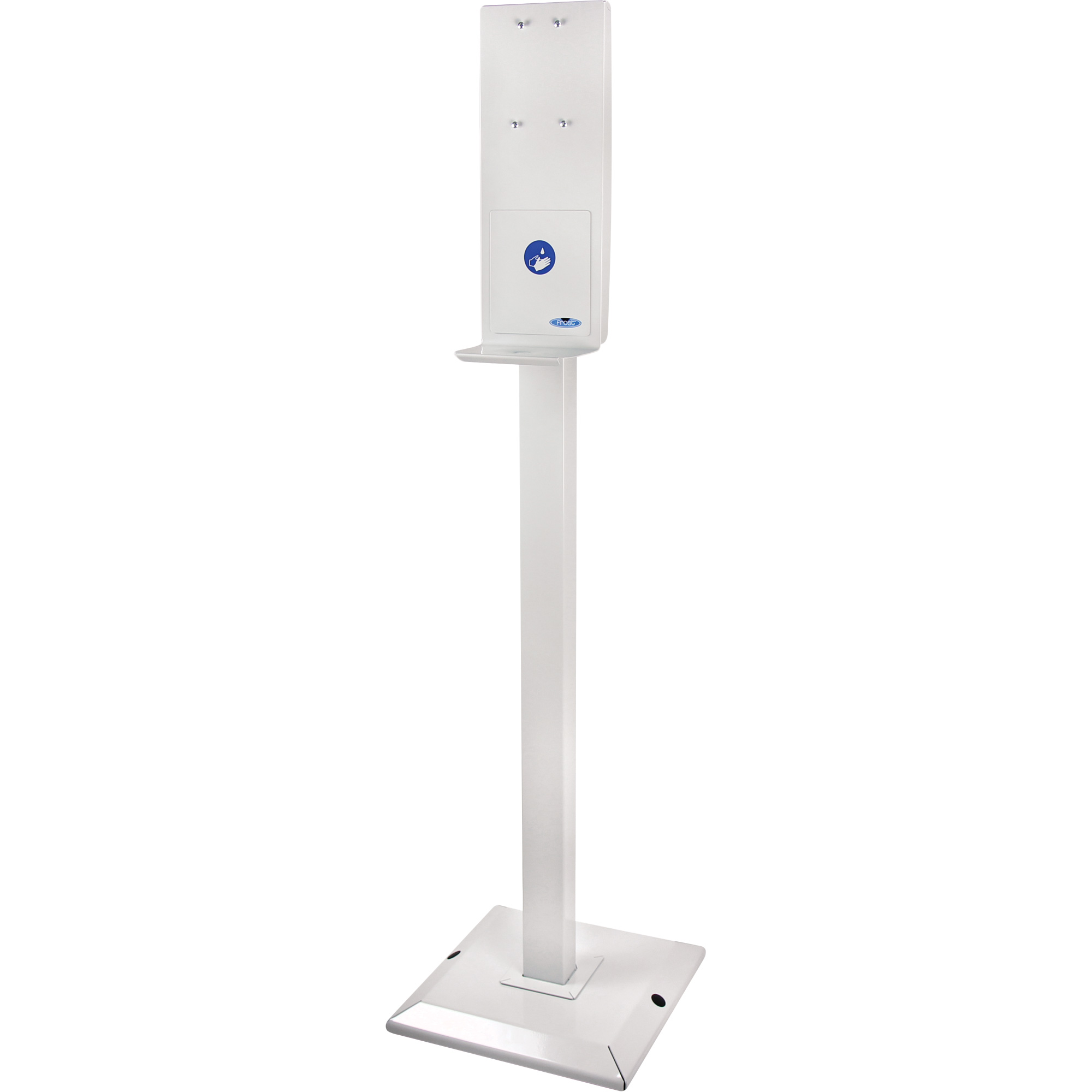 Support universel pour distributeur de désinfectant pour les mains