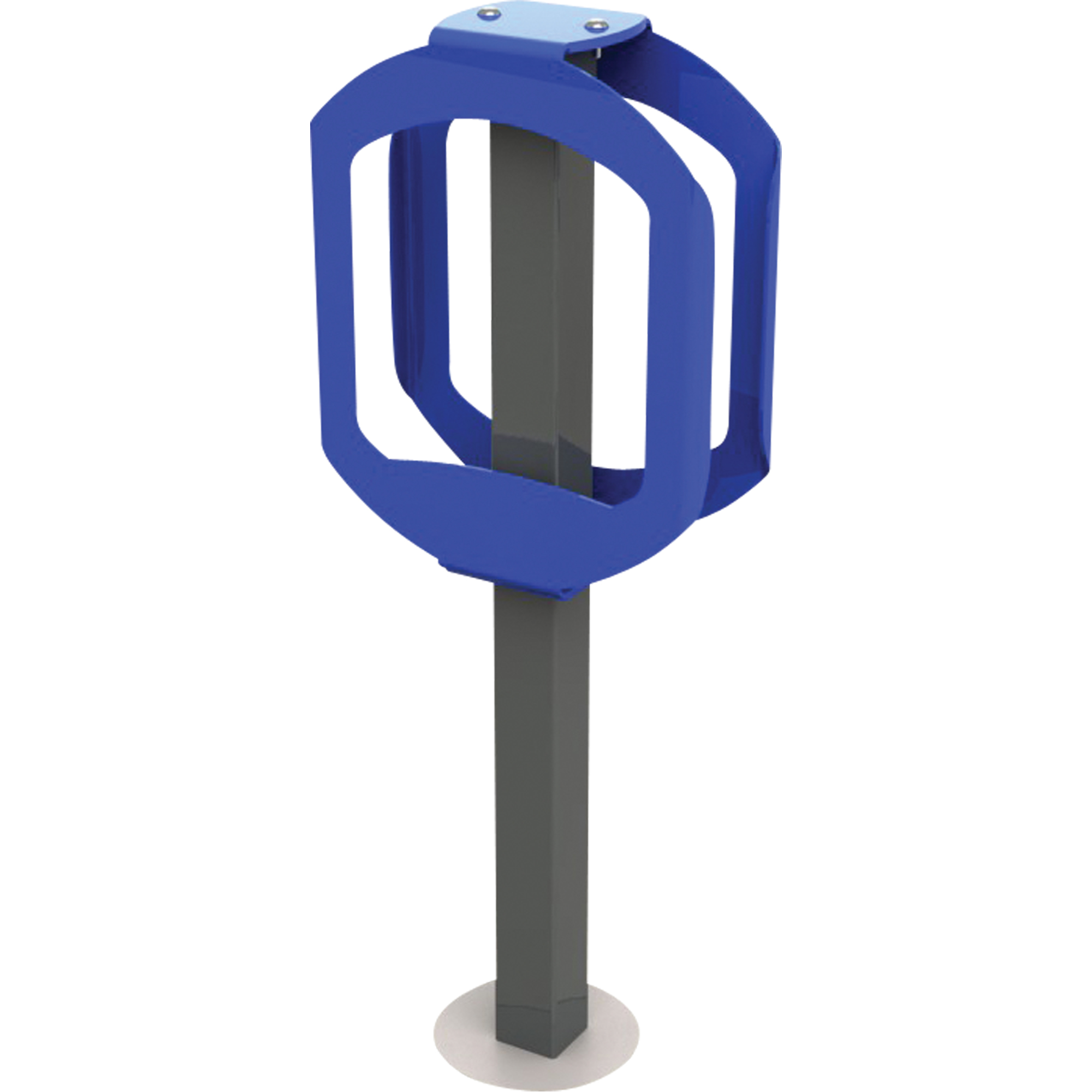 Supports pour bicyclettes Bike Stop, Acier, 2 bicyclettes