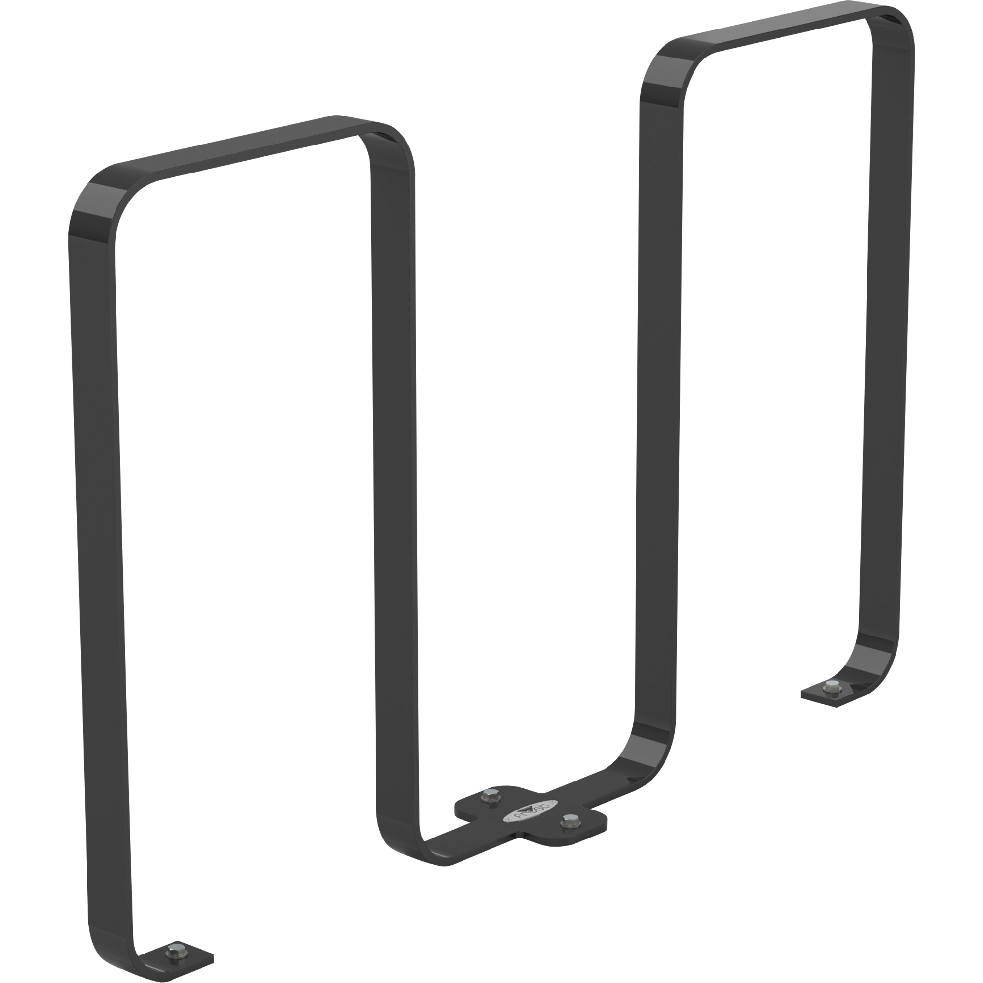 Supports pour bicyclettes The Linguini, Acier, 5 bicyclettes