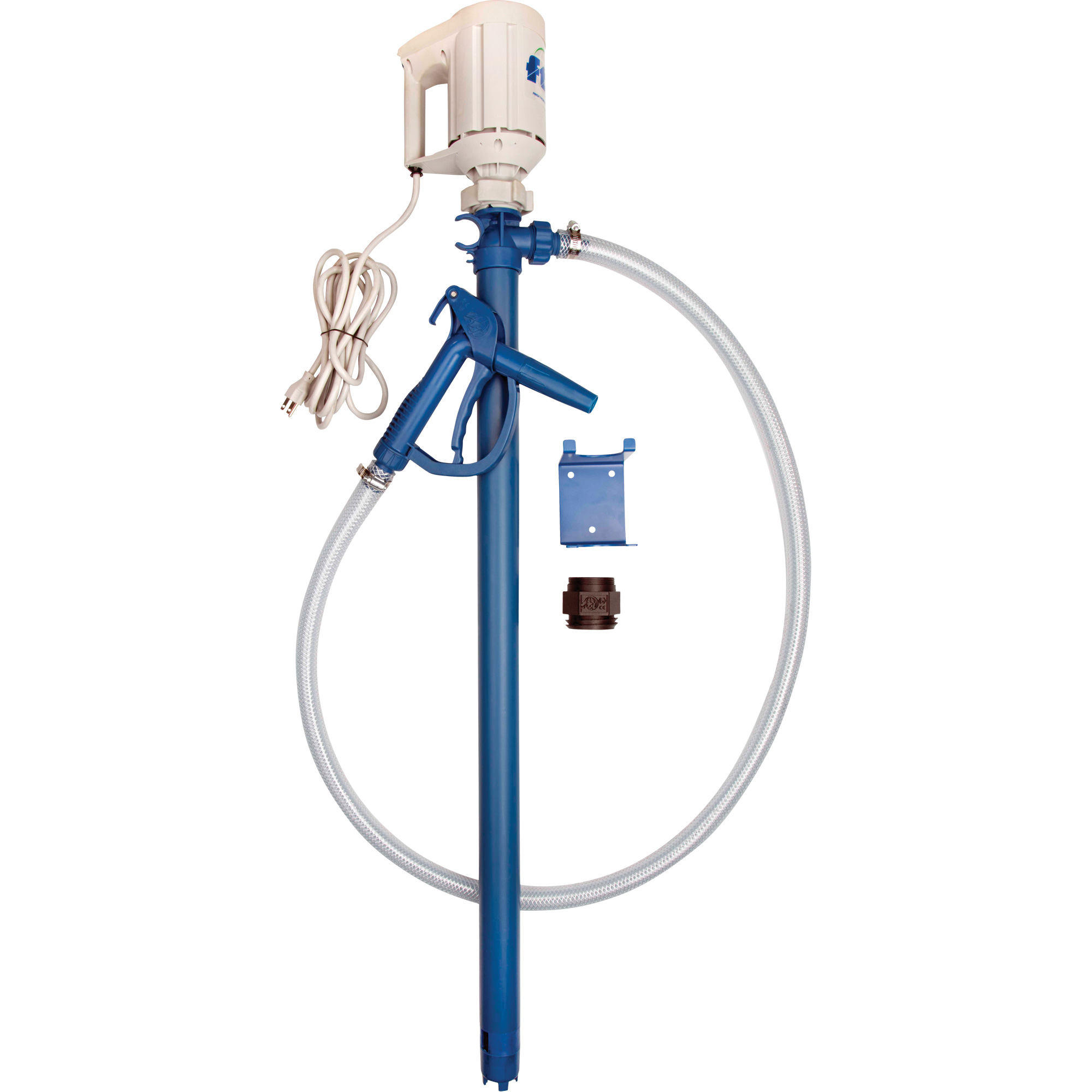 Trousse de pompe pour baril EFP-40 avec moteur S1, Polypropylène/Acier inoxydable