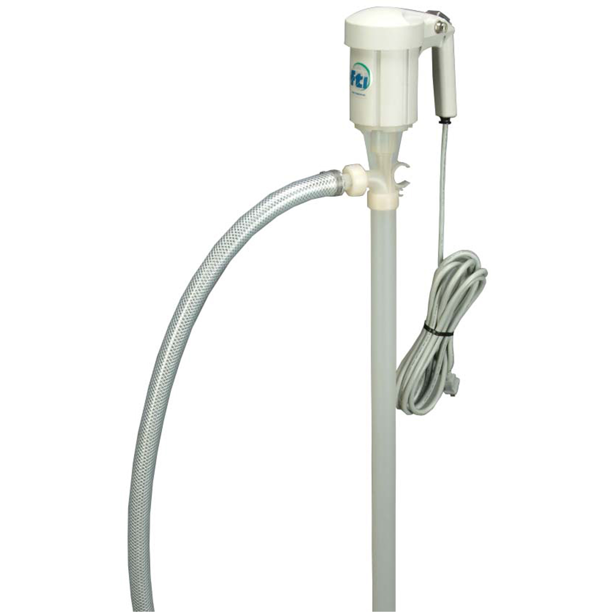 Trousse de pompe pour baril EFV-40 avec moteur S1, Polypropylène/PVDF