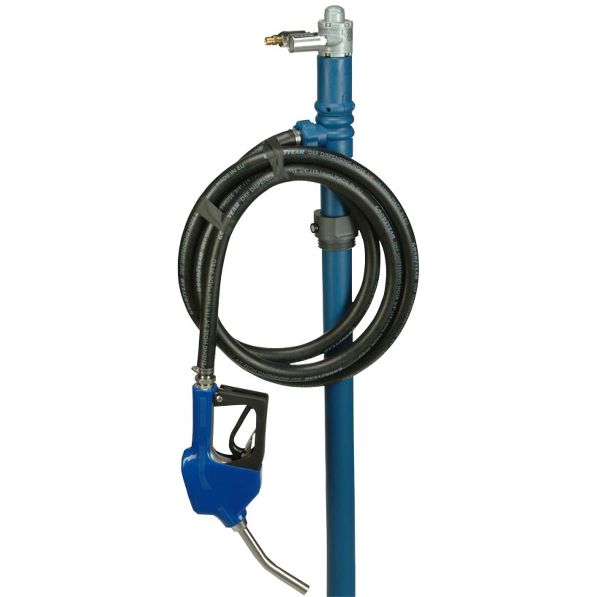 Trousse de pompe pour baril PFM-40 avec moteur pneumatique M6 avec accessoires pour fluide d’échappement diesel (DEF)