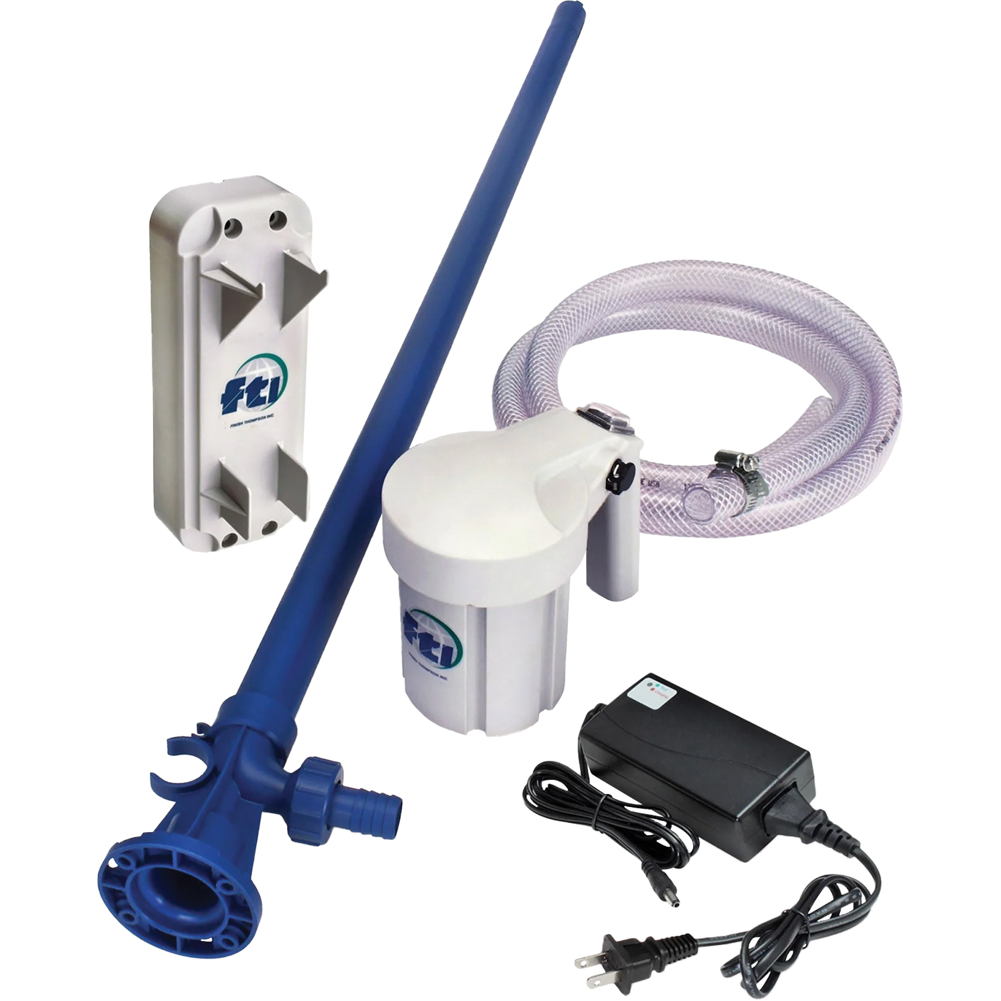Trousse de pompe pour baril PFP-40 avec moteur M3V, Polypropylène/PVDF