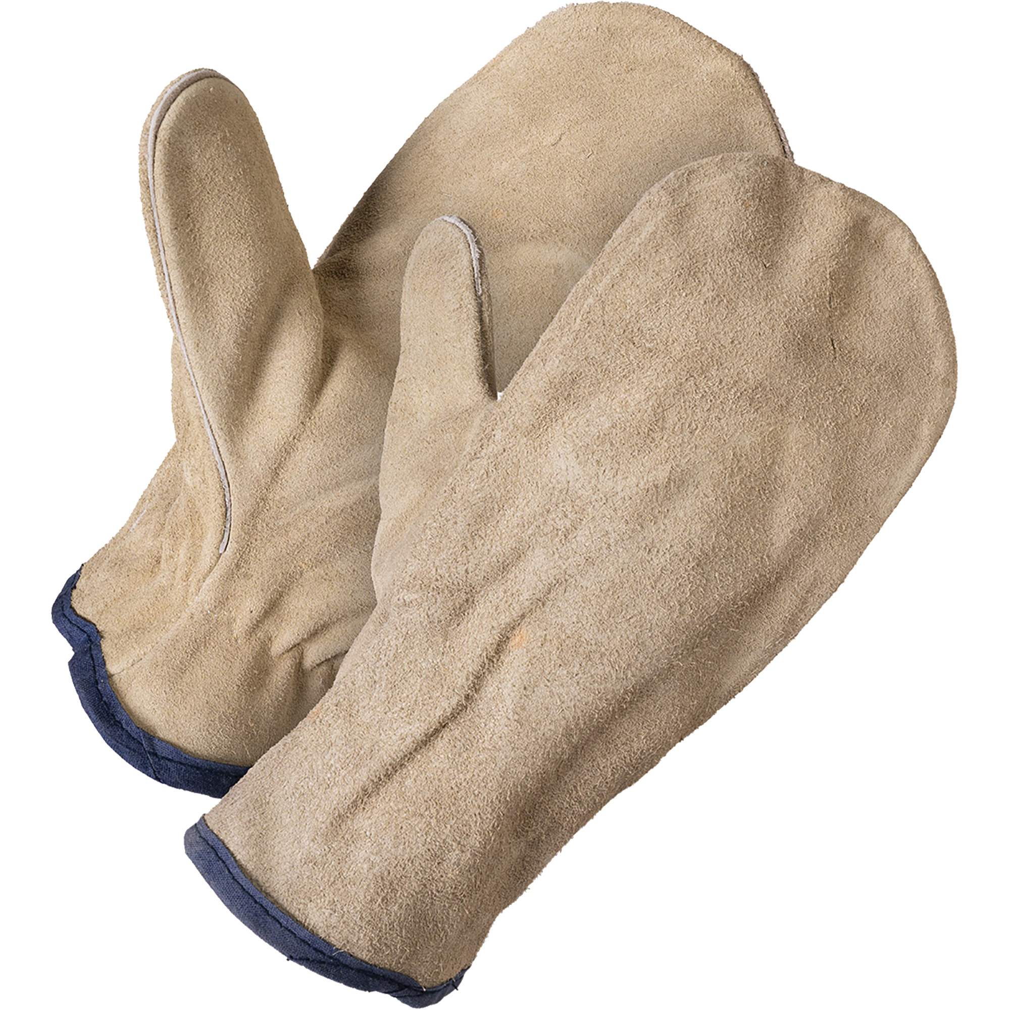 Gant à enfiler avec pouce latéral, Mitaine