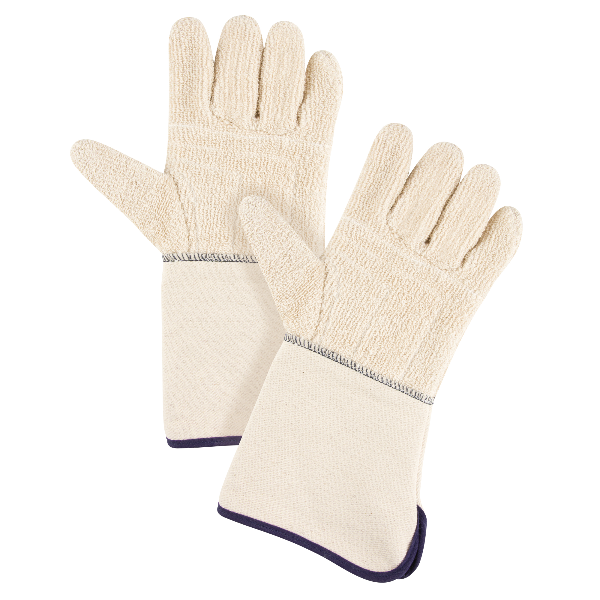 Gant robuste résistant à la chaleur, Tissu éponge, Taille unique