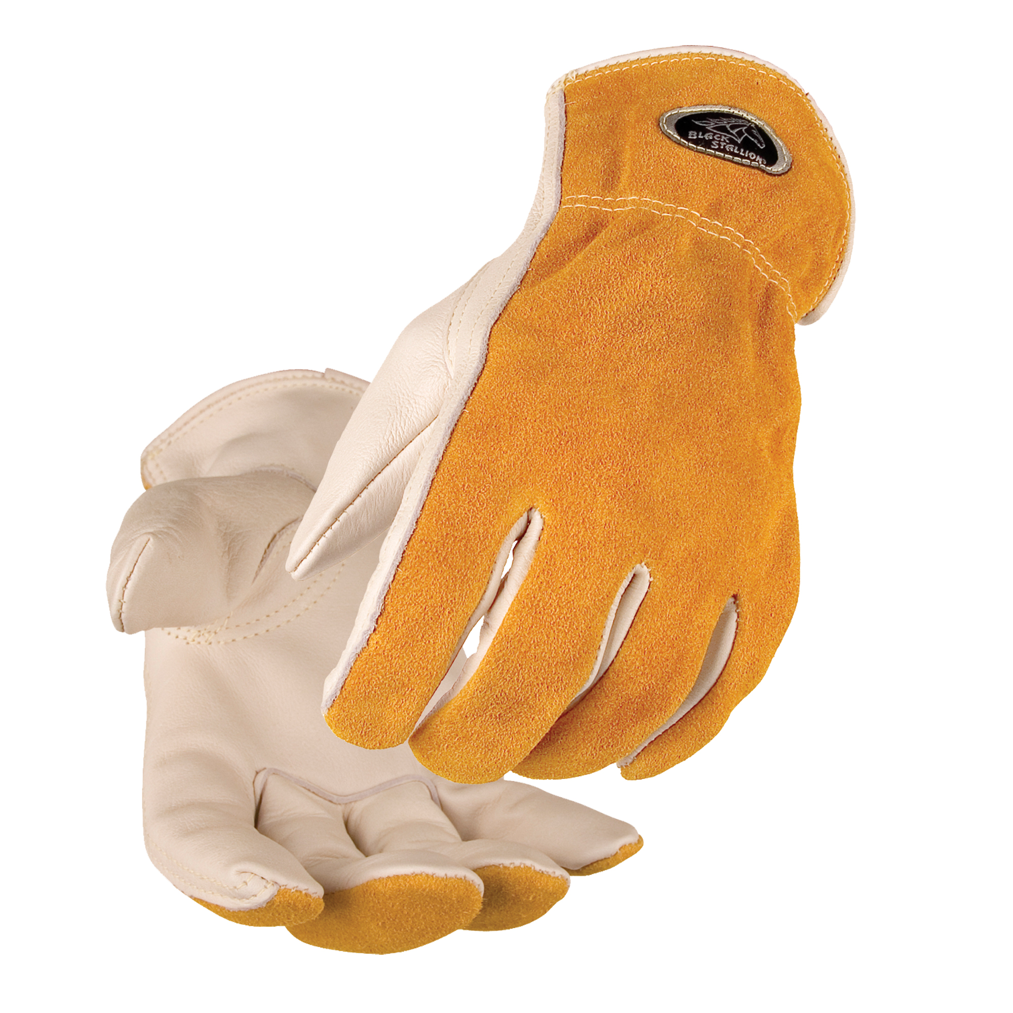 Gants de conducteur, 3T-Grand, Paume en Cuir fleur de vache