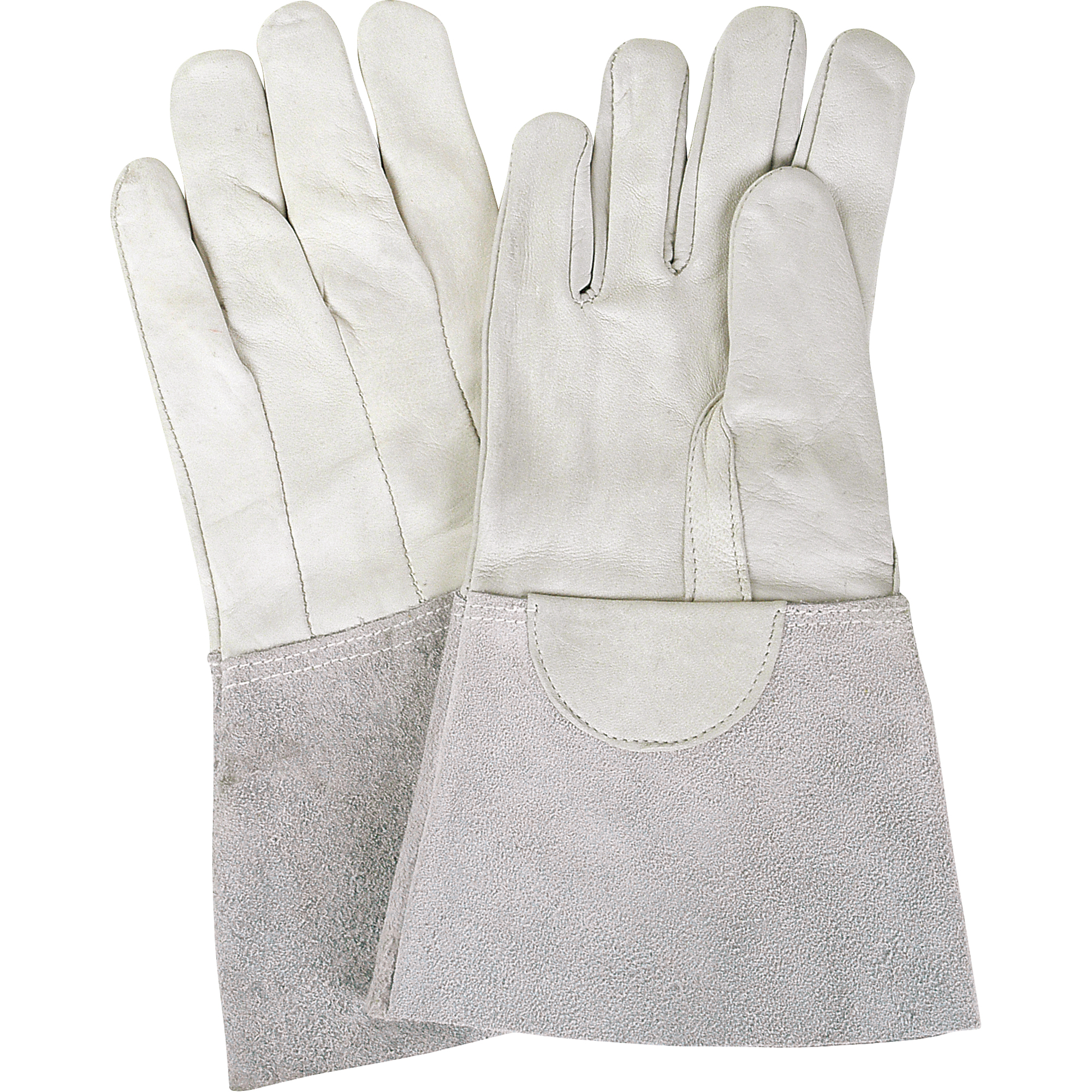 Gants de soudage à l'arc TIG, Cuir fleur de mouton, Taille Moyen