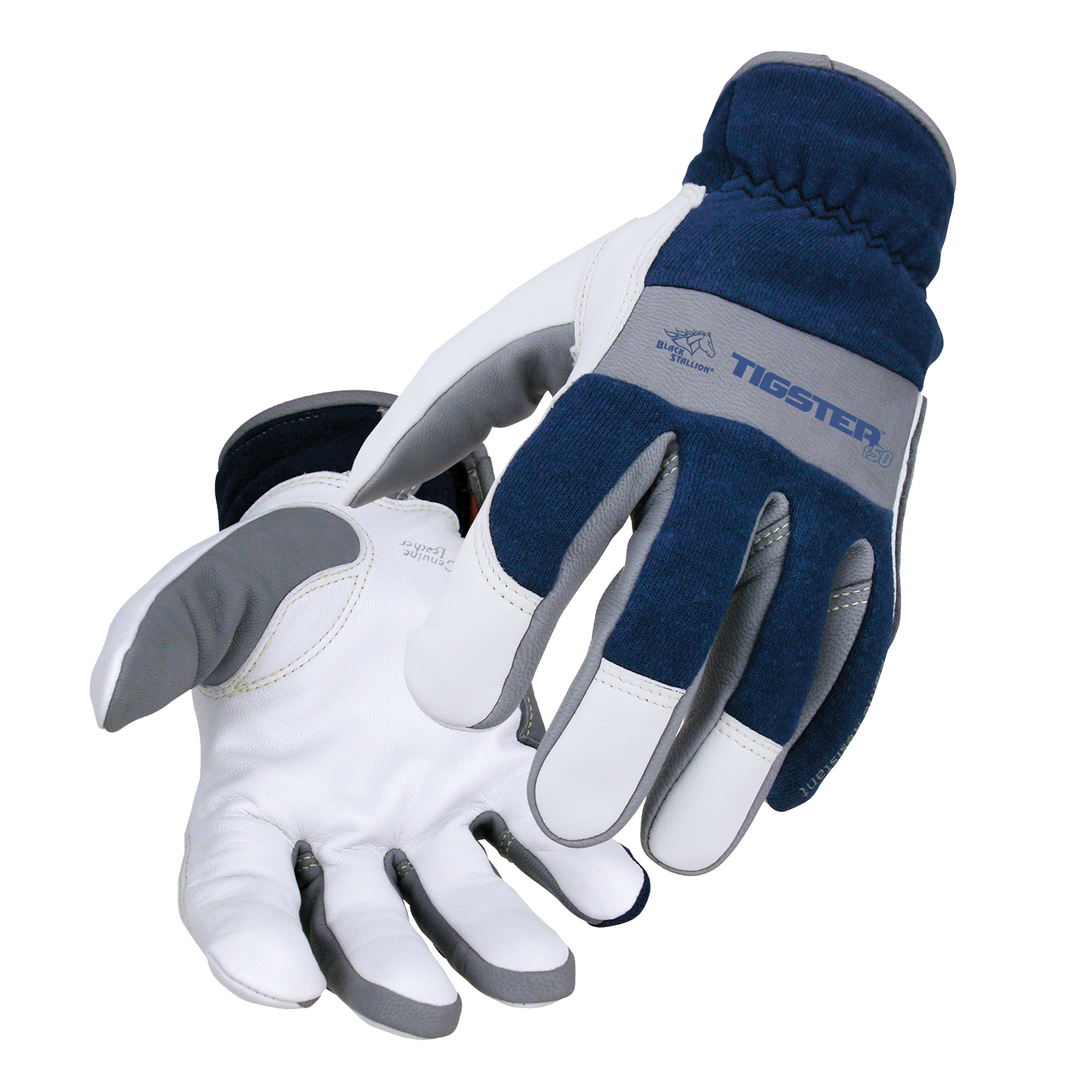 Gants de soudage à l'arc TIG TigsterMD, Cuir fleur de chèvre, Taille T-Grand
