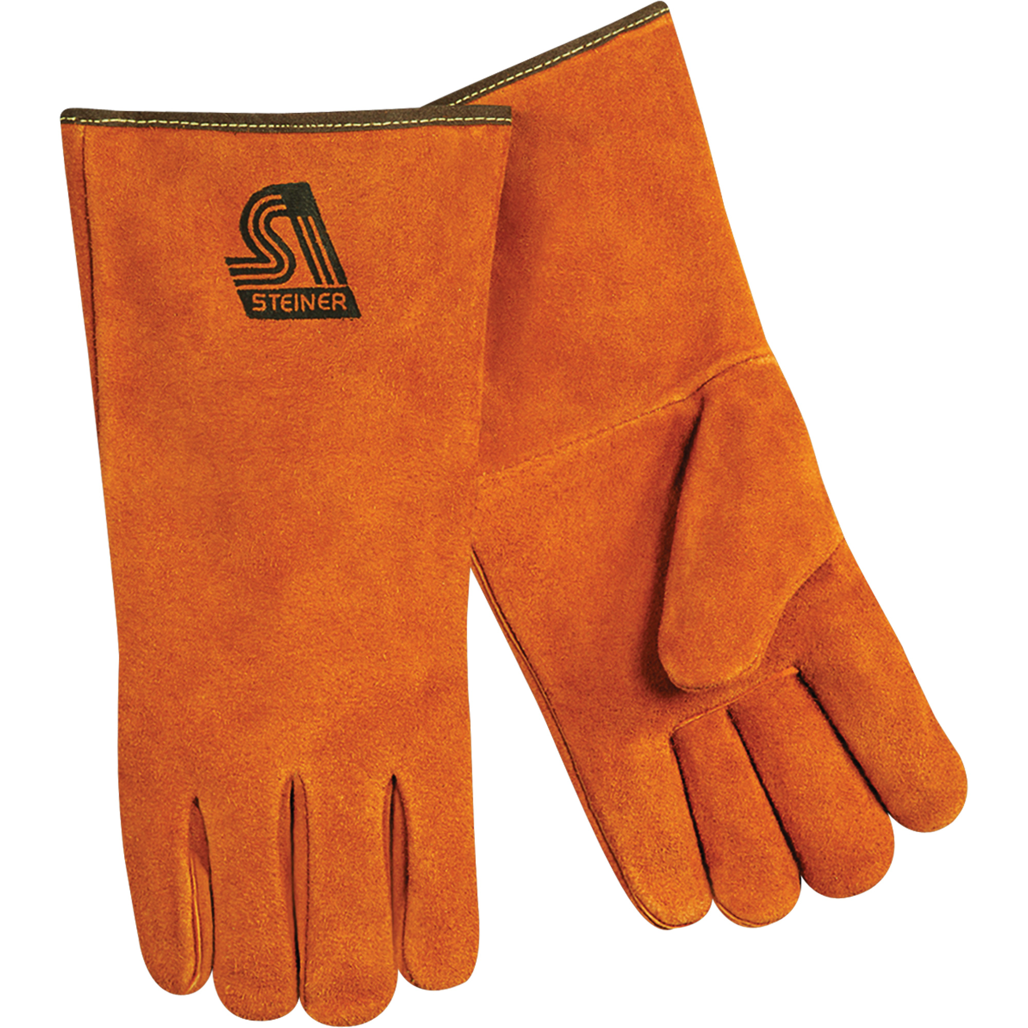 Gants de soudage, Cuir de vache refendu, Taille T-Grand