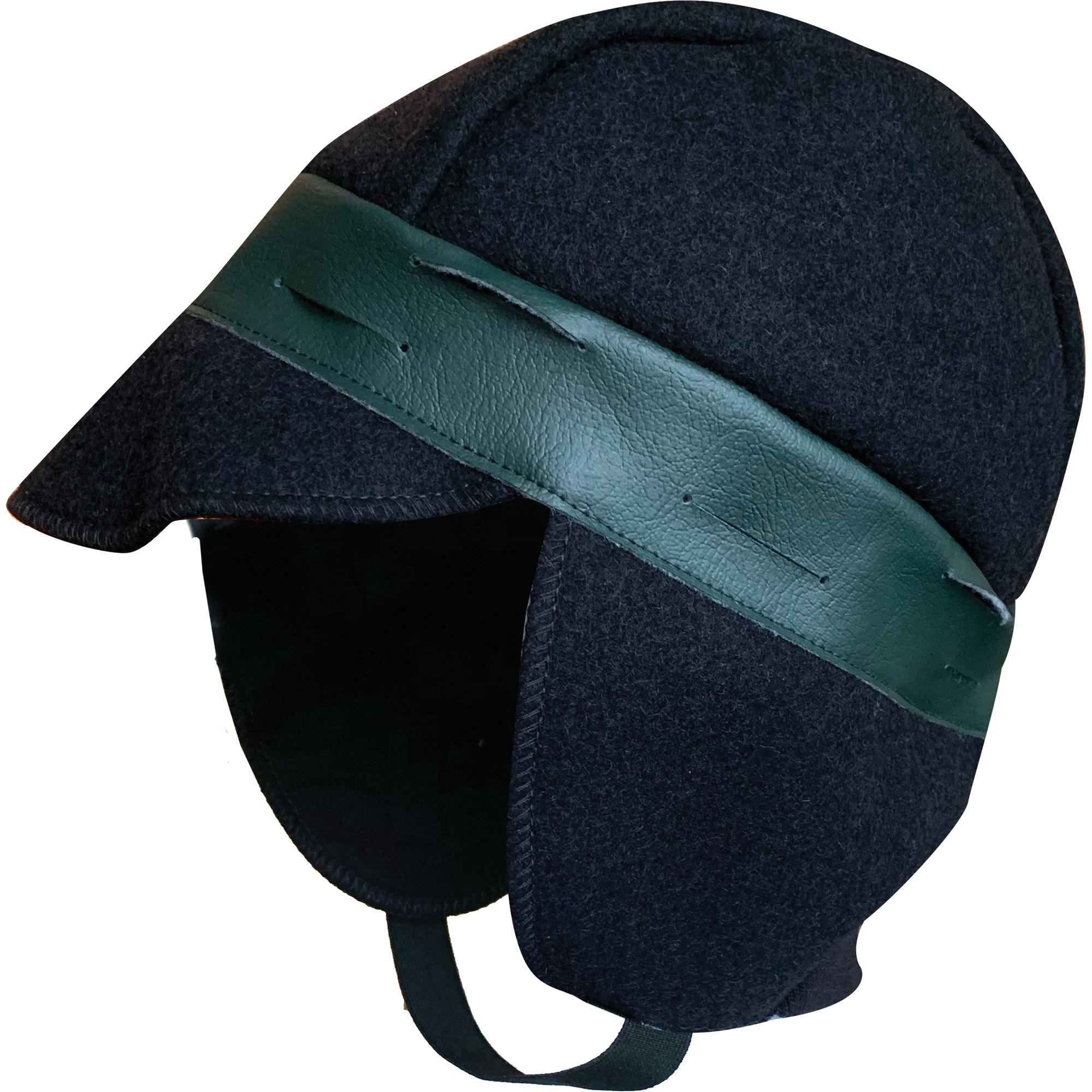 Coiffe d'hiver pour casque de sécurité, Doublure en Mouton, Taille unique, Bleu marine