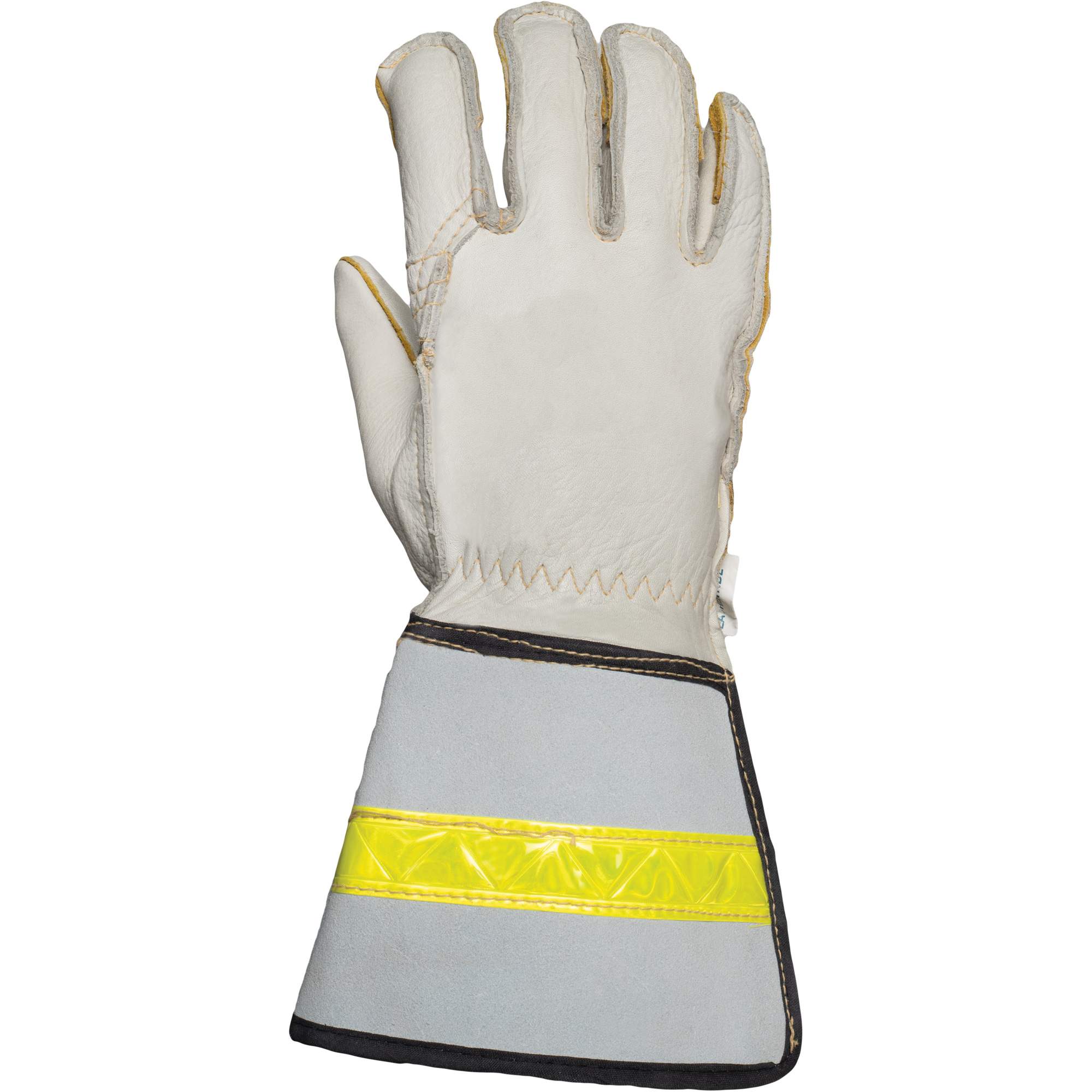 Gants pour monteur de ligne, Moyen, Paume en Cuir fleur de vache