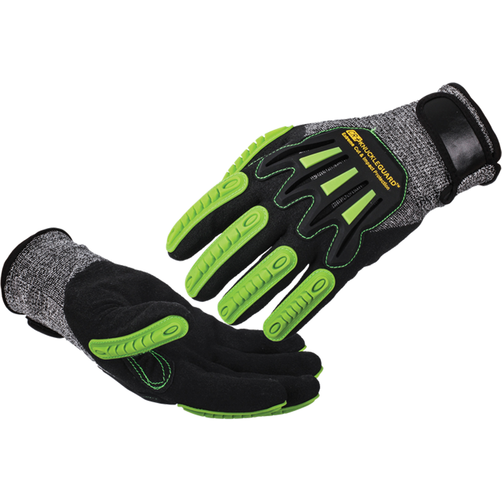 Gants résistant aux coupures TilsatecMD, Taille 12/3T-Grand, Calibre 13, Revêtement Nitrile, Enveloppe en Spandex/Pehpm, ASTM ANSI niveau A5/EN 388 niveau 5