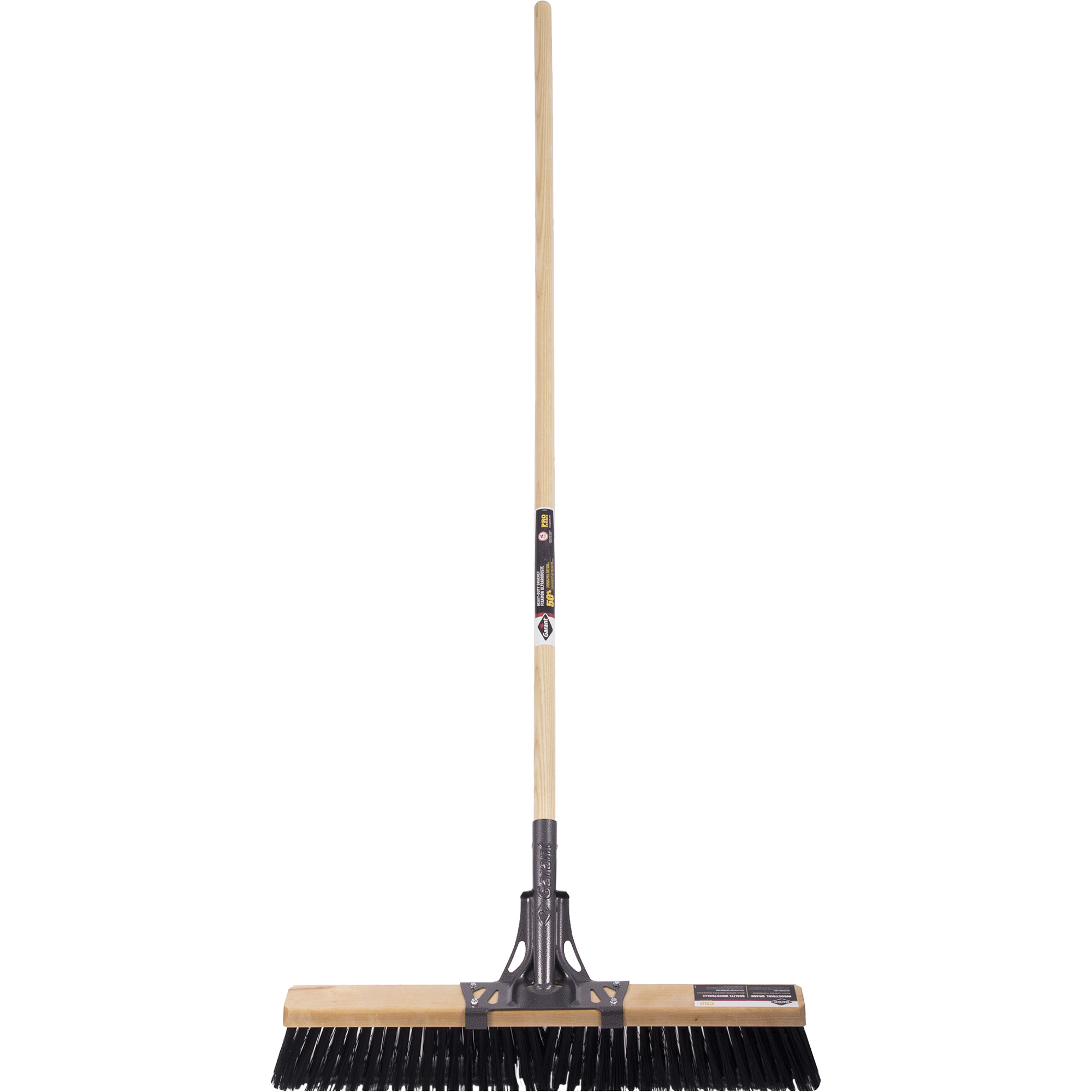 Balai à pousser, 24", Corsé