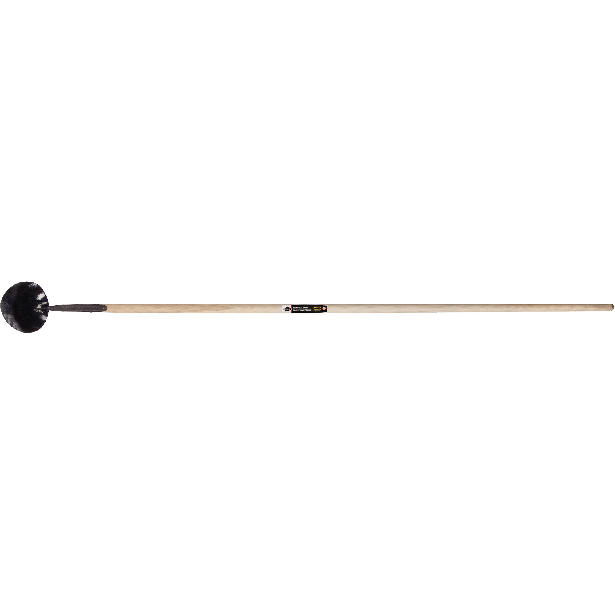 Bêche tarière, Bois, Lame Acier forgé, Manche Droit, 120" Longueur