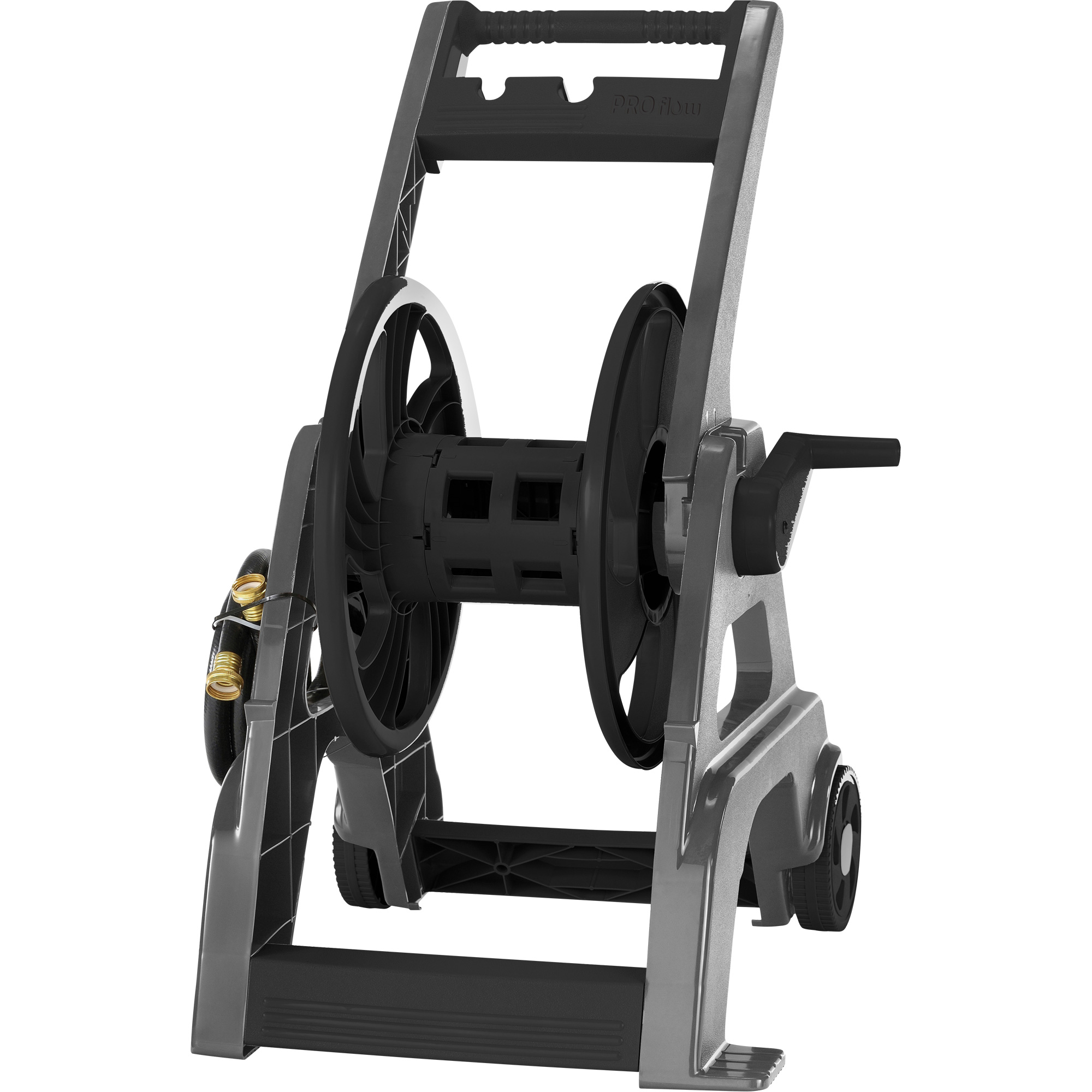 Chariot-dévidoir pliable, 175', Aluminium/Poly-plastique