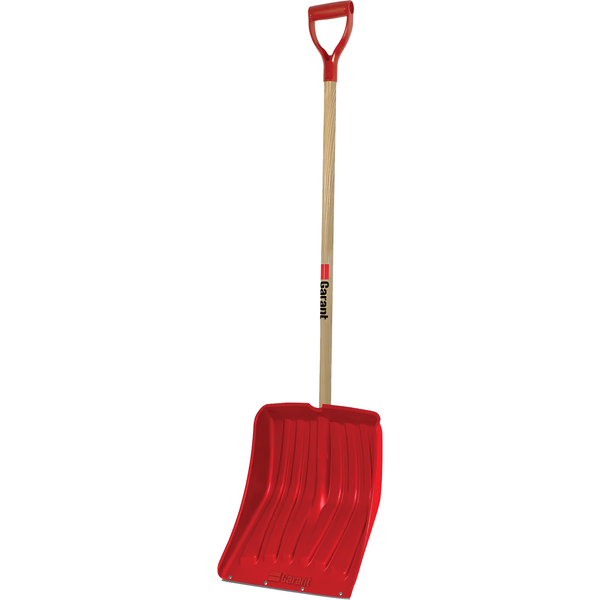 Pelle à neige AlpineMC, Lame Polypropylène, Largueur 13-9/10", Manche Prise en D, Bande d'usure Compris