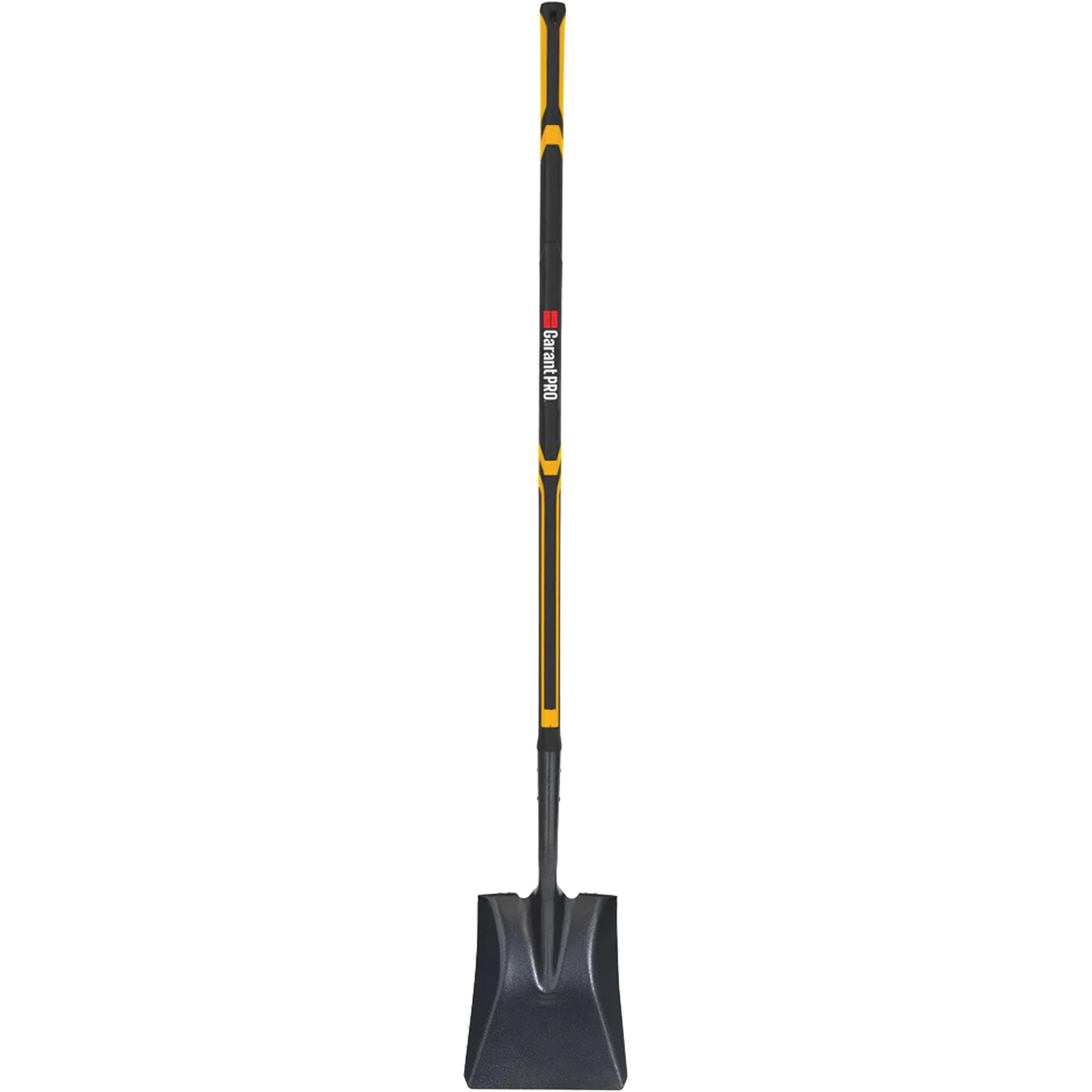 Pelle carrée ProMC, Fibre de verre, Lame Acier durci, Manche en Droit, Longueur 48"