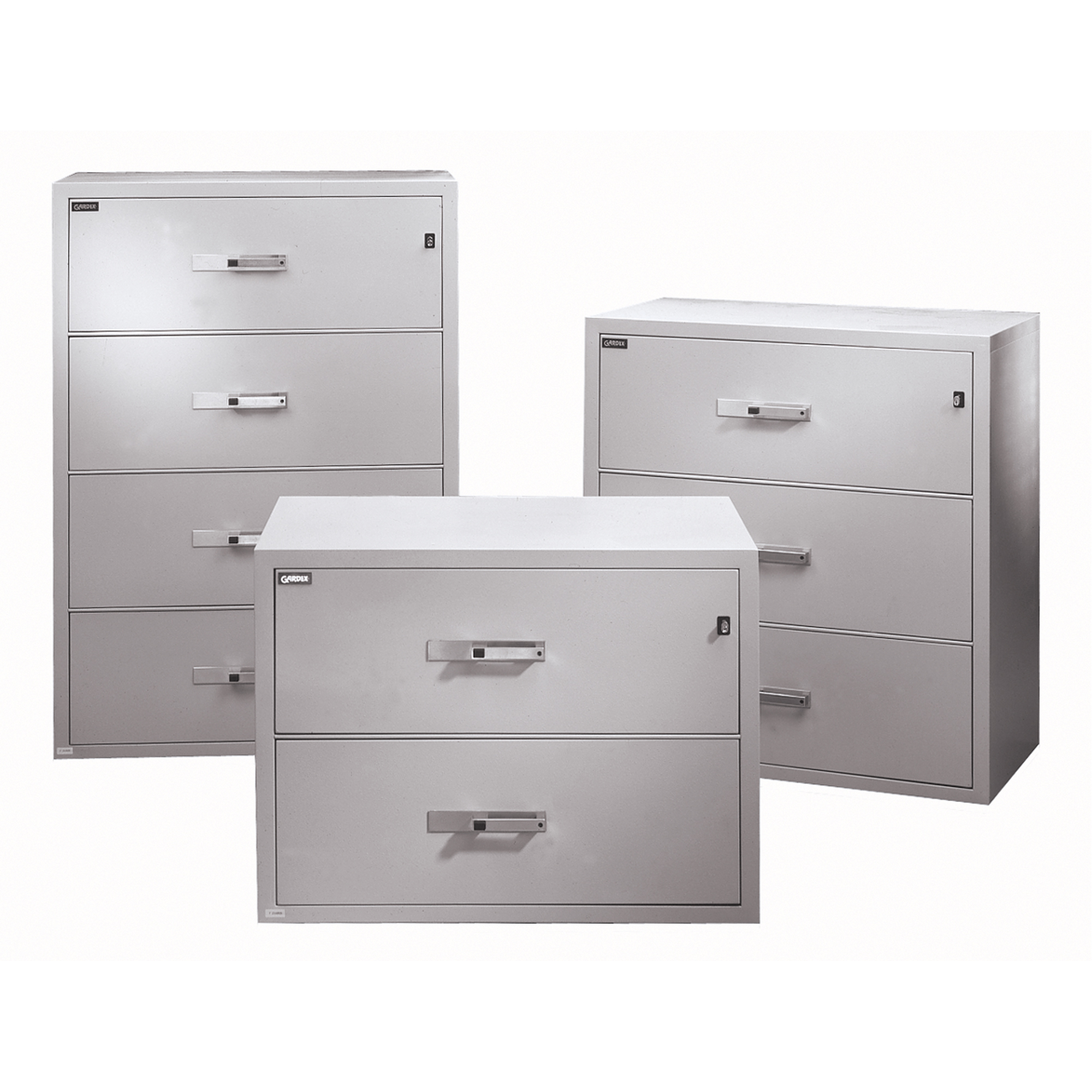 Classeurs à l'épreuve du feu, Acier, 2 tiroirs, 38-3/4" la x 23-1/2" p x 29" h, Beige