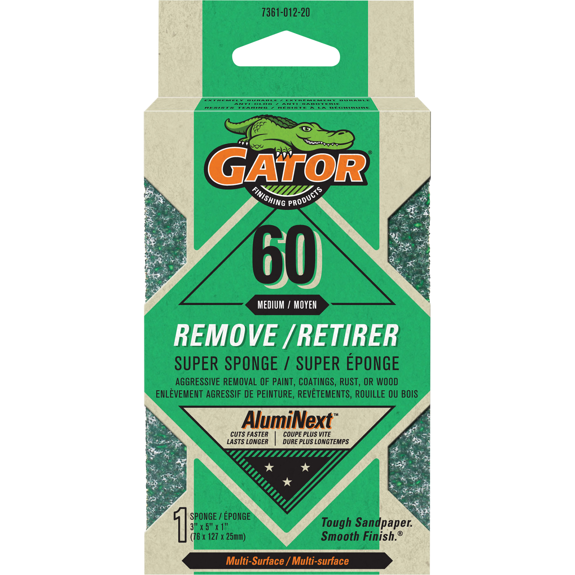 Éponge abrasive de première qualité