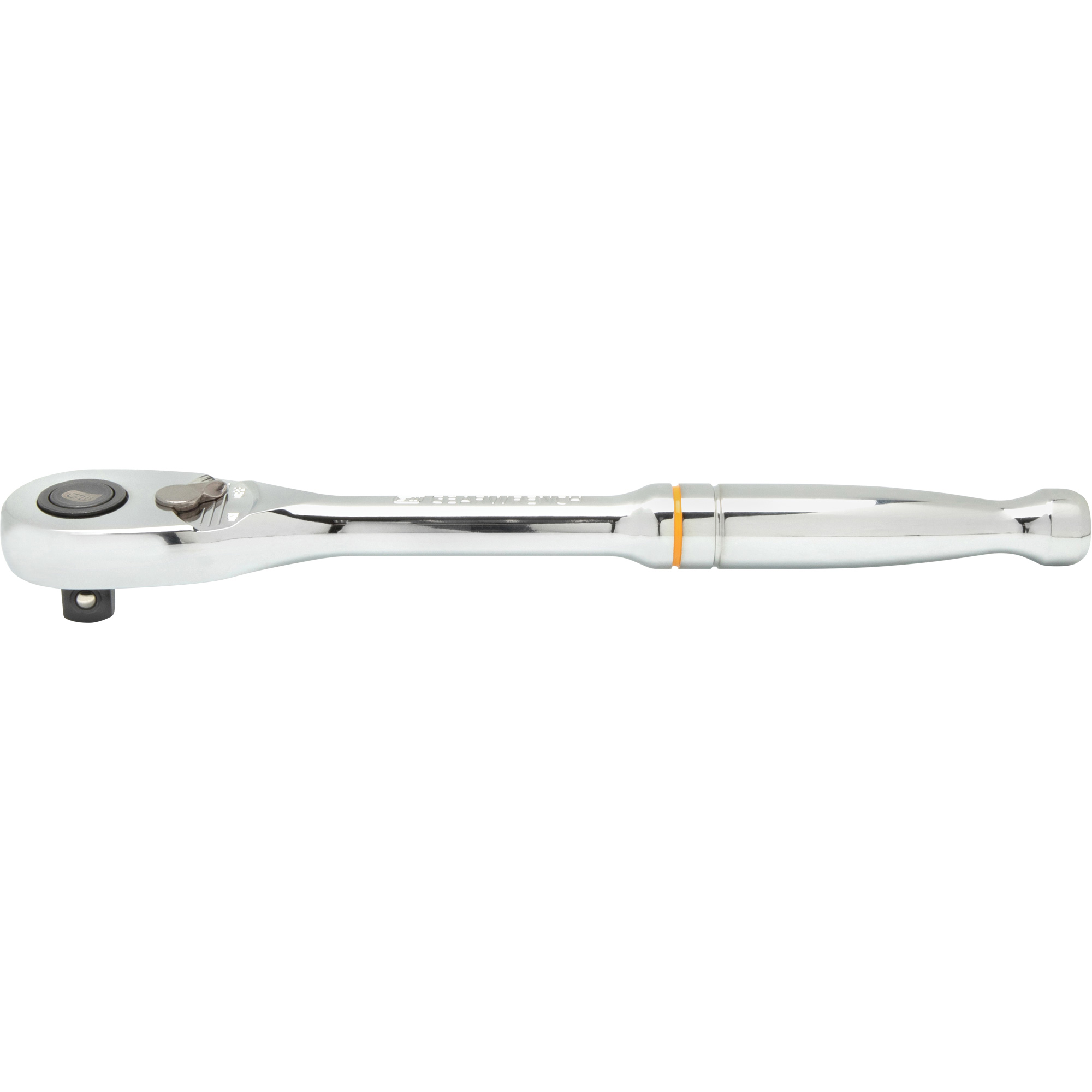 Clé à cliquet à tête en larme à déclenchement rapide à 90 dents, Prise de 1/2", Poignée Ergonomique