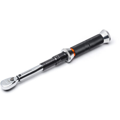 Clé dynamométrique à micromètre 120XPMC, Entraînement 1/4" carré, 3,95 - 23,16 N,m/30 - 200 lb-po