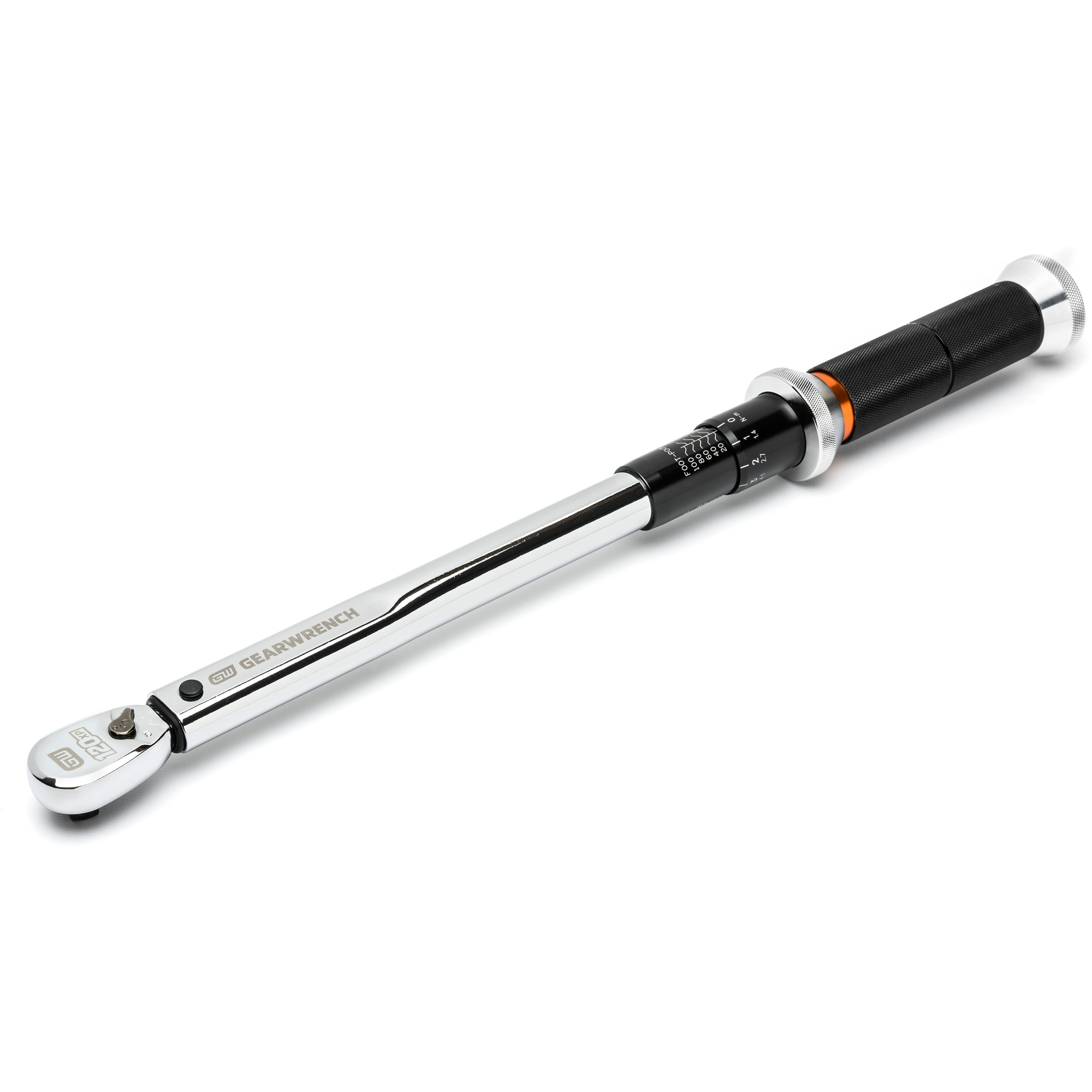 Clé dynamométrique à micromètre 120XPMC, Entraînement 3/8" carré, 10 - 100 lb-pi/20,3 - 142,4 N,m