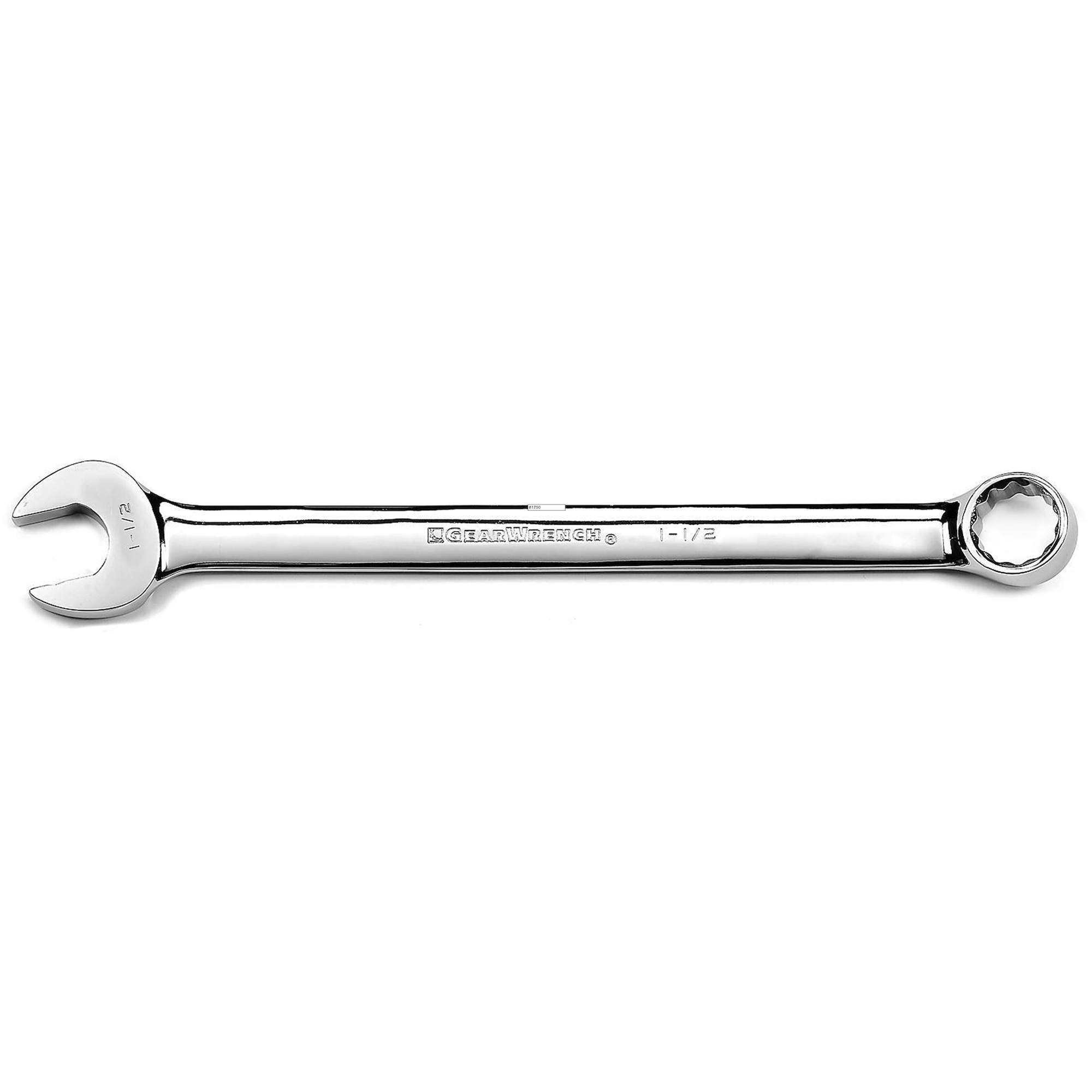 Clé mixte longue à 12 pans, 12 pans, 1-1/2", Fini Chrome/Poli