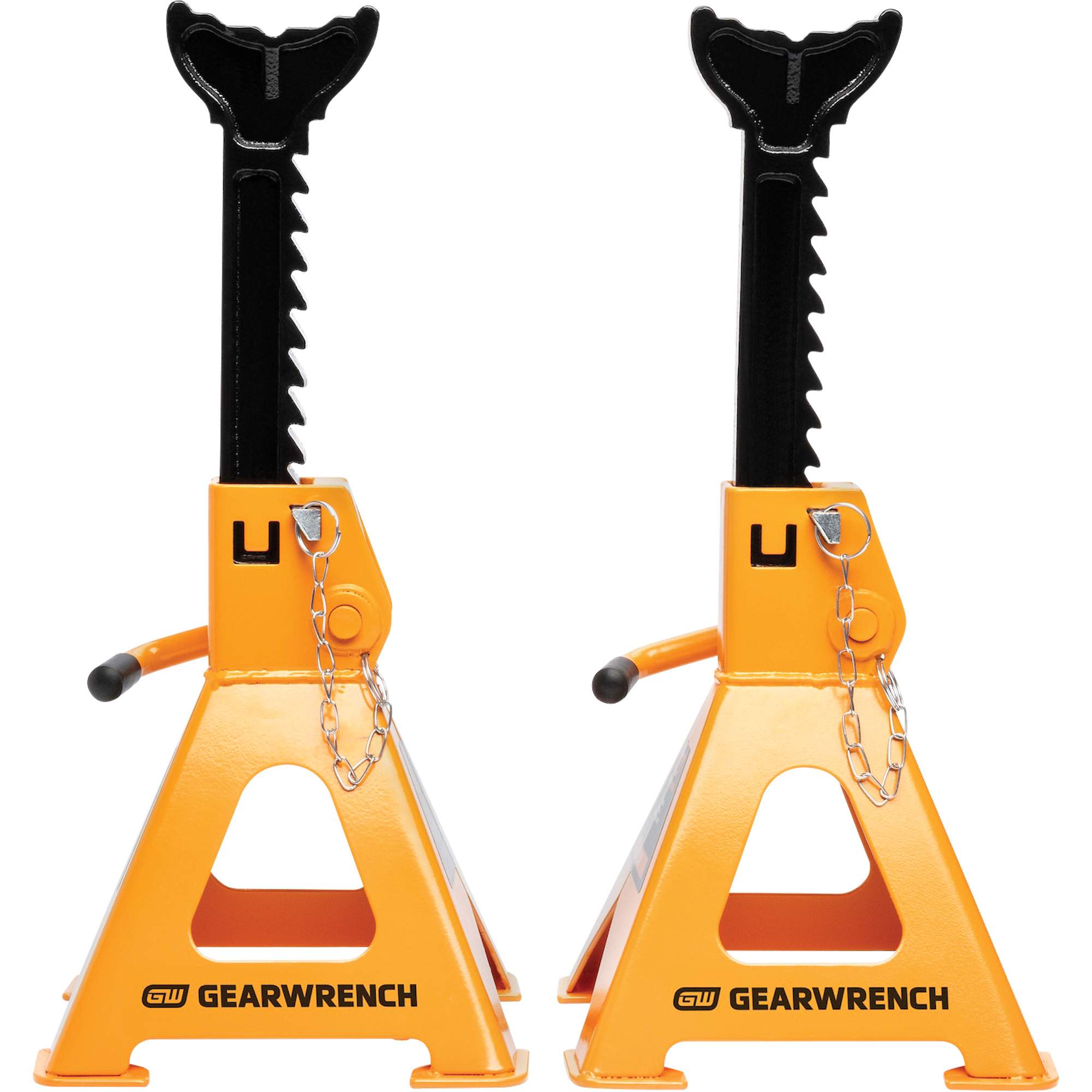 Cric à rochet, Tige verrouillable, Capacité de 3 tonnes, 11-3/4" - 17-1/2" h