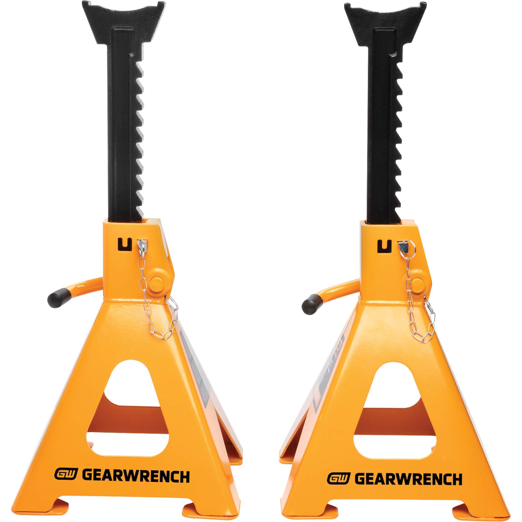 Cric à rochet, Tige verrouillable, Capacité de 6 tonnes, 15-3/4" - 24-1/2" h