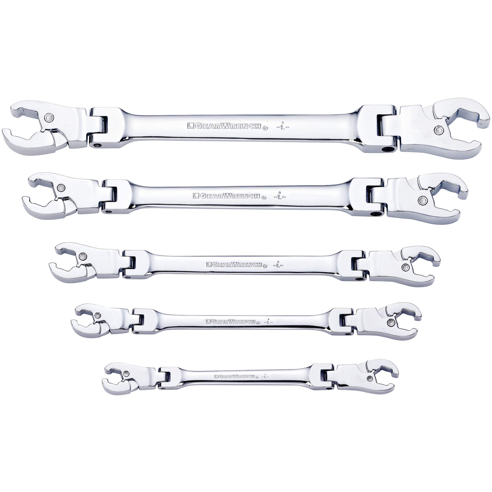 Jeu de clés SAE, Tête articulée/Tête articulée, 5 morceaux, Impérial