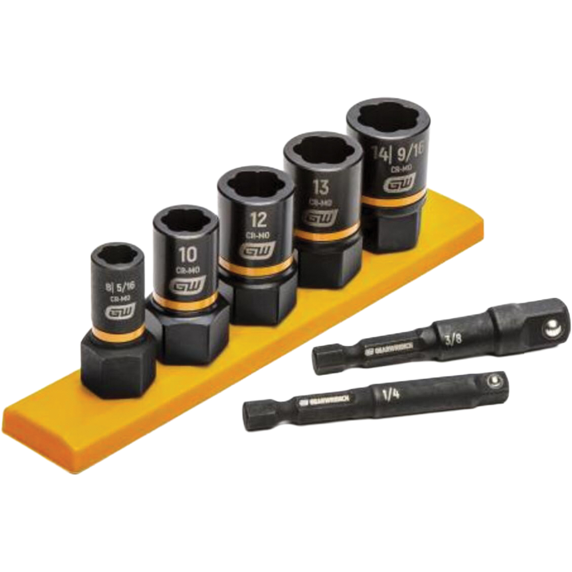 Jeu de douilles d'extraction métrique Bolt BiterMC, 7 Mcx, Chocs, Prise de 1/4"/3/8"