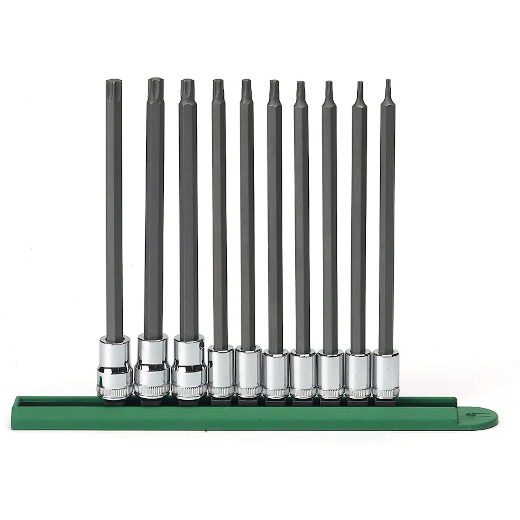 Jeu de douilles longues, TorxMD, Prise 1/4"/3/8", 10 mrcx