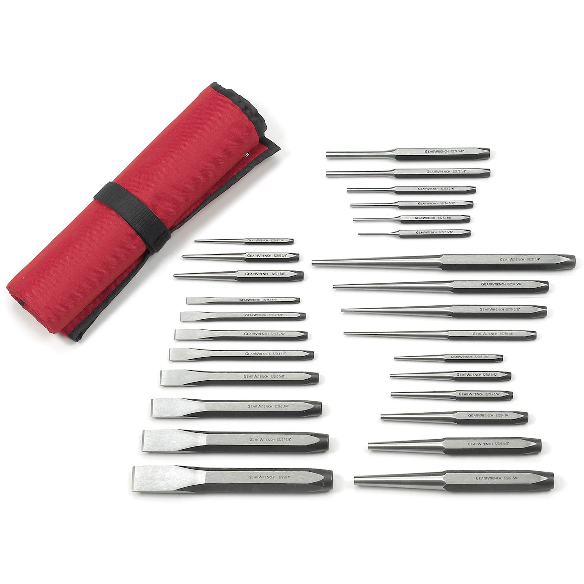 Jeu de poinçons et ciseaux, 27 morceaux