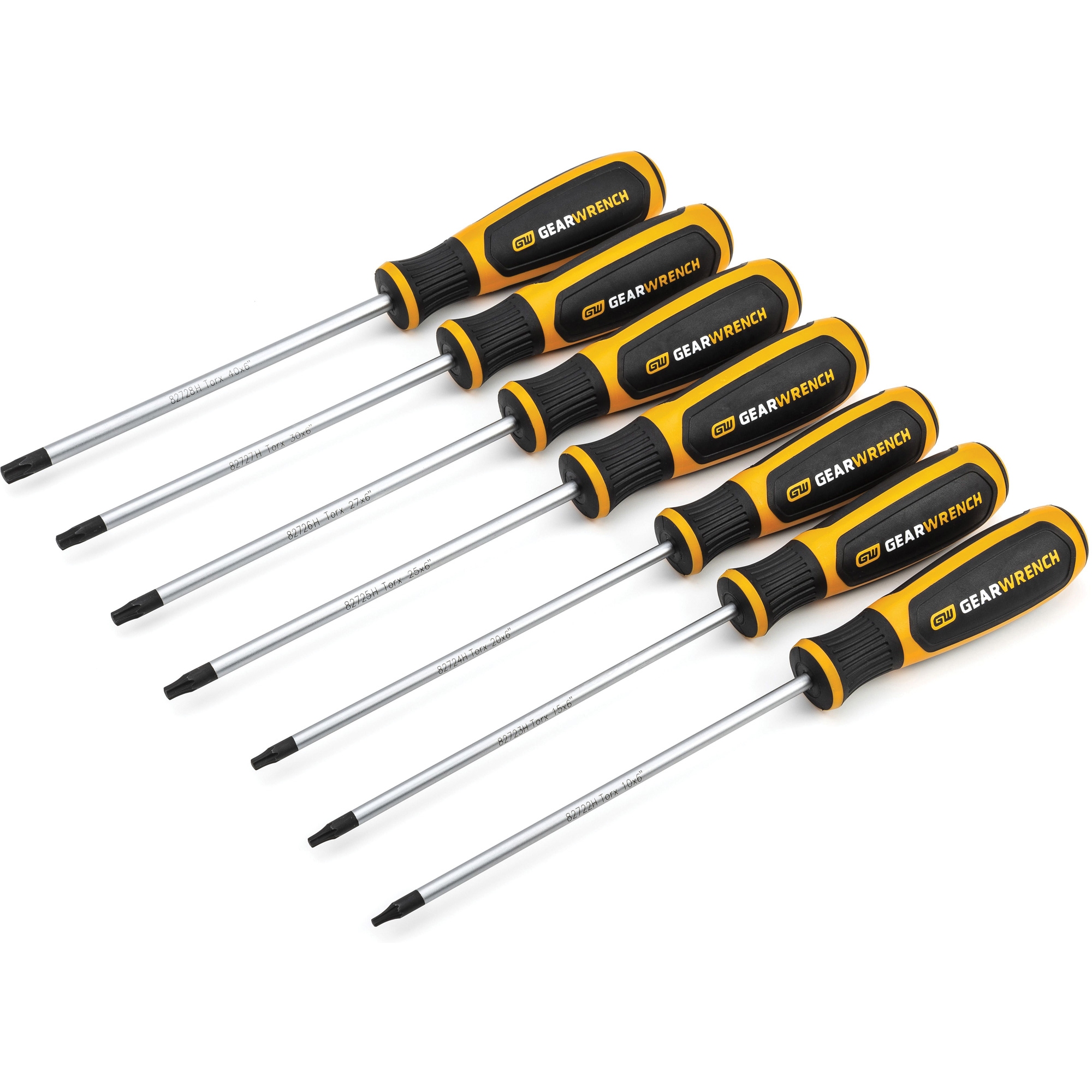 Jeu de tournevis à double matériaux TorxMD, 7 mcx