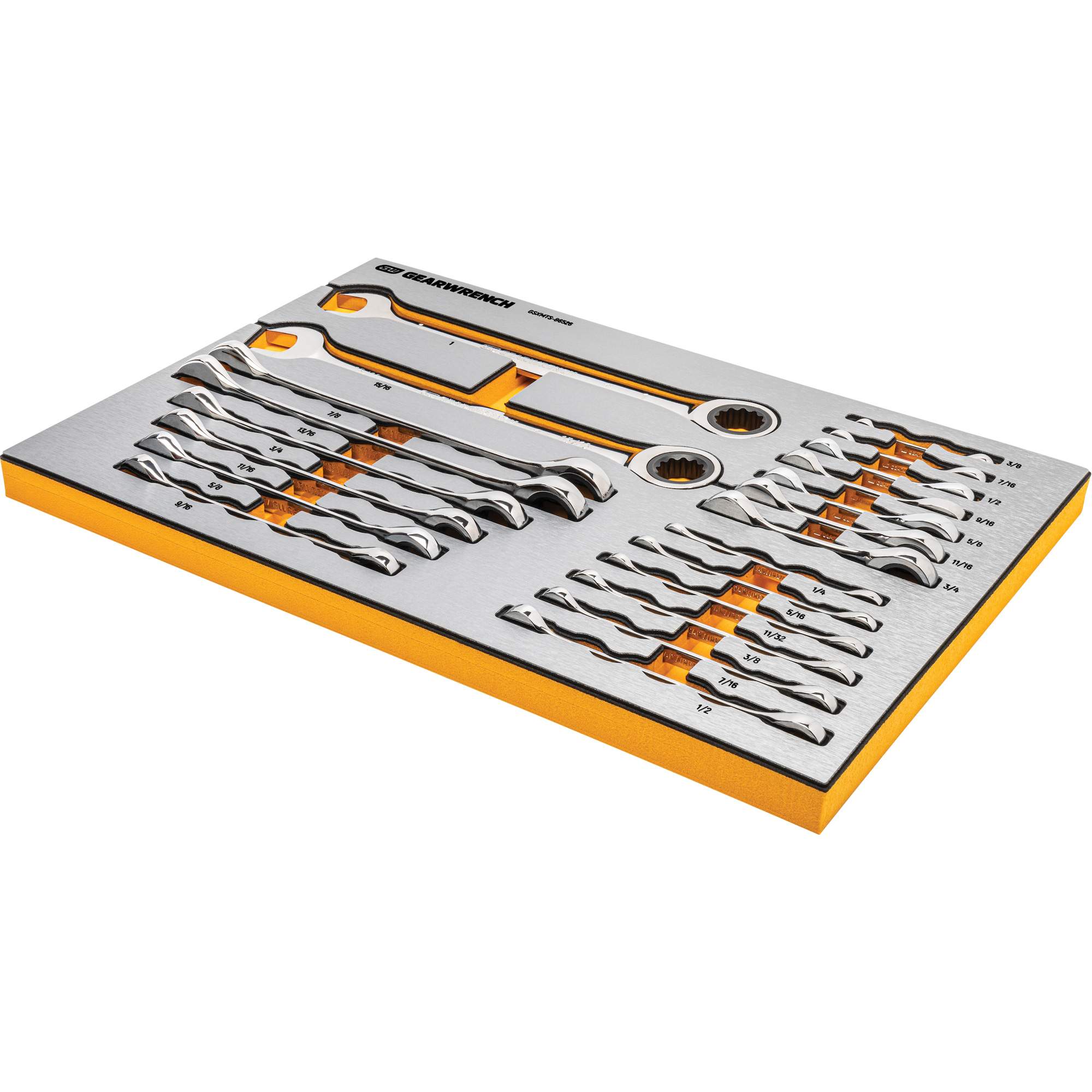 Jeu d'outils pour maître mécanicien MEGAMOD dans des plateaux en mousse modulaire de première qualité avec rangement d'outils, 1024 morceaux – Image 7
