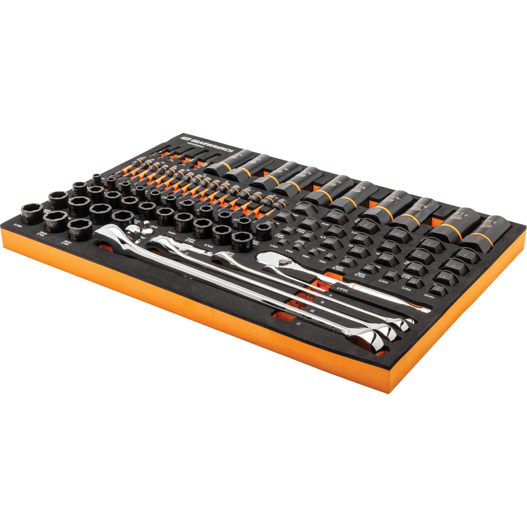 Jeu d'outils pour mécanicien Bolt BiterMC dans un plateau de rangement en mousse 97 mcx – Image 3