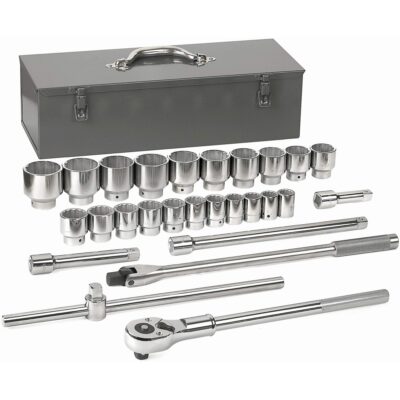 Jeu d'outils pour mécaniciens SAE à 12 points, 27 Mcx, Prise de 3/4"