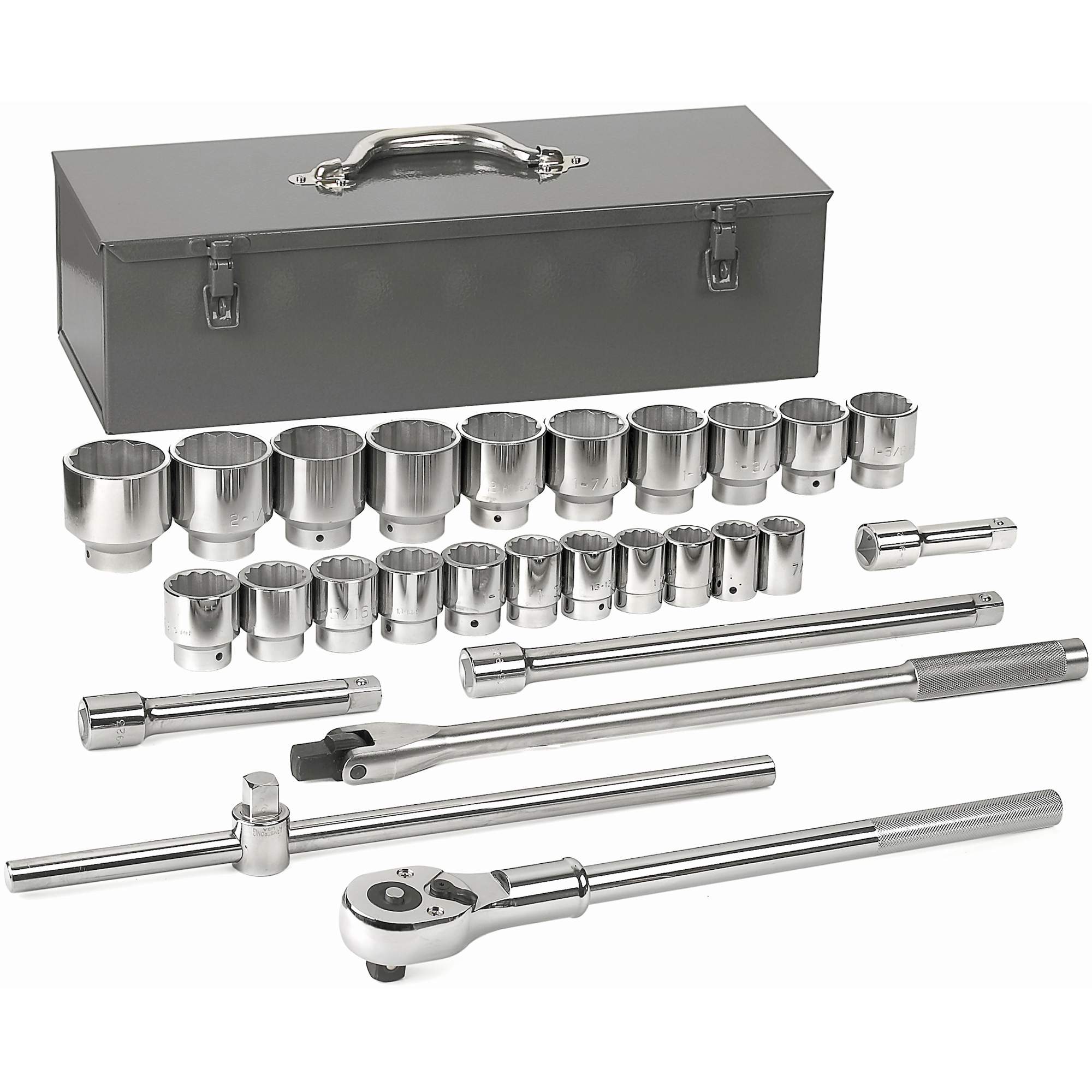 Jeu d'outils pour mécaniciens SAE à 12 points, 27 Mcx, Prise de 3/4"
