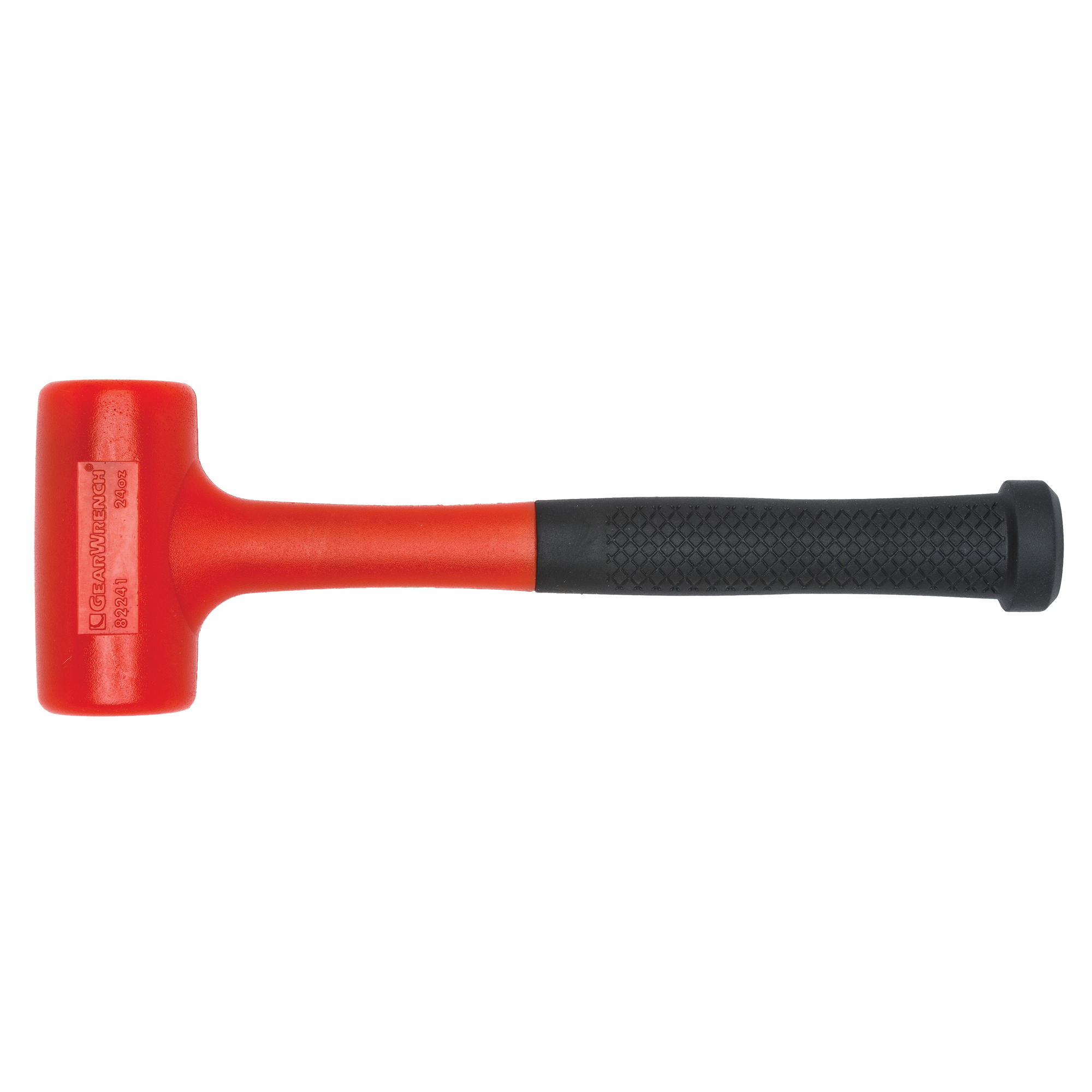 Marteau sans rebond en polyuréthane, 18 oz, Prise Texturé, 11-3/10" lo