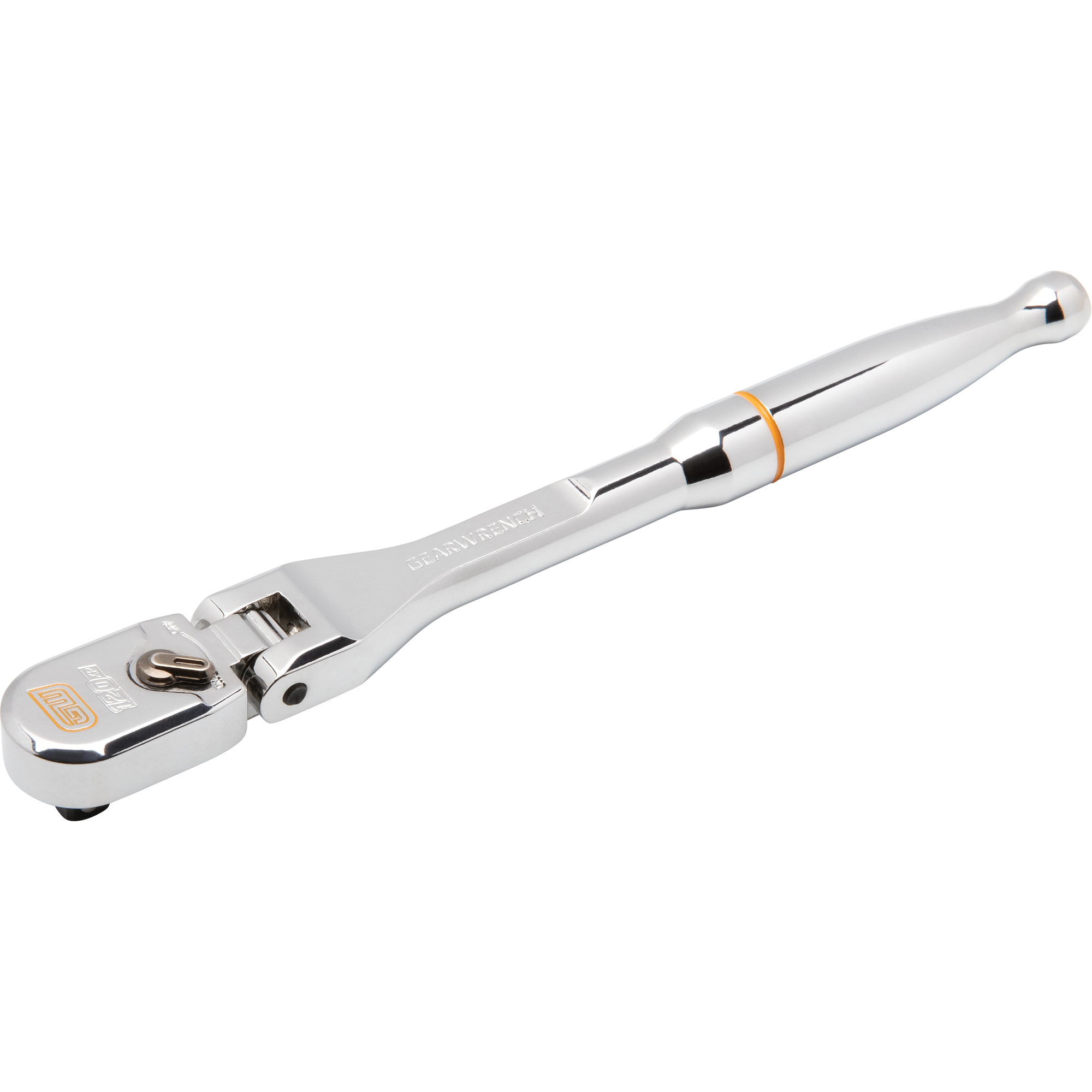 Rochet à tête flexible chromée entièrement polie en goutte 120XPMC