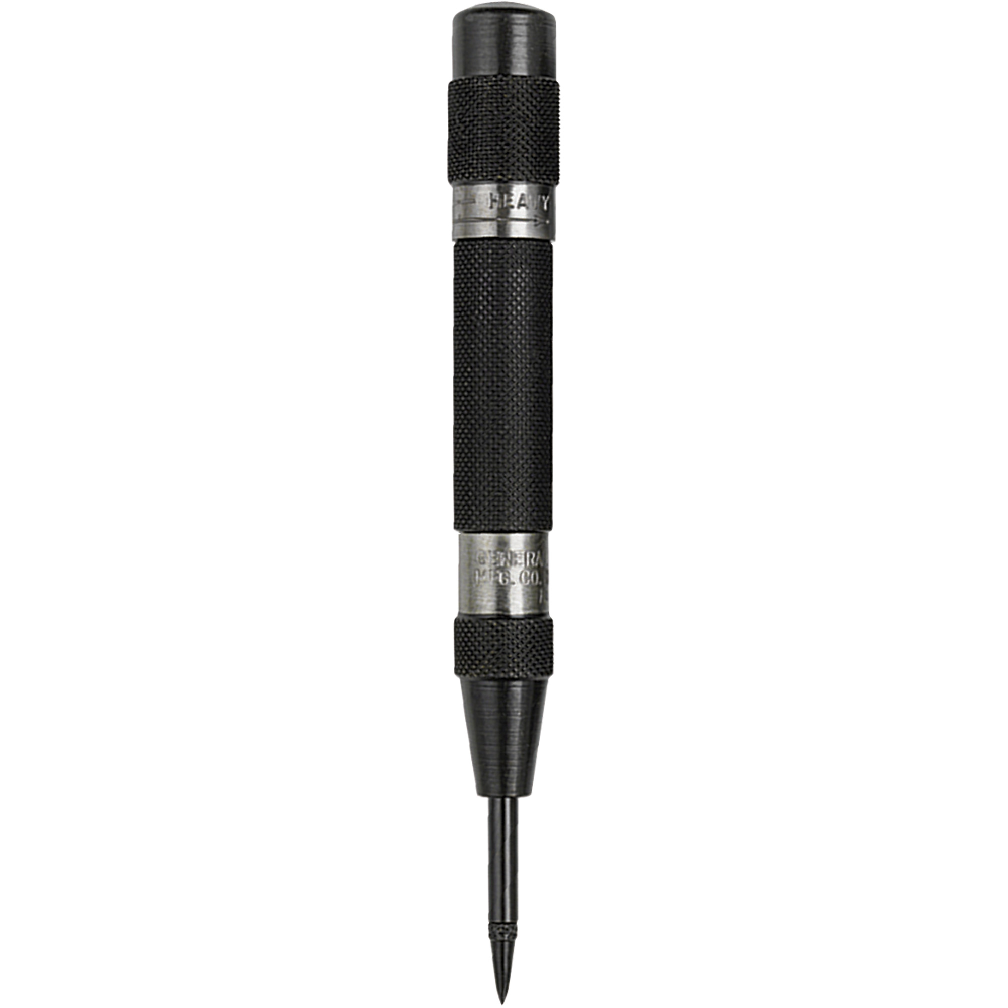 Mini pointeau centreur automatique pour gros travaux, 11/200" dia., 1/2" Épaisseur de la lame, 4-7/8" lo.