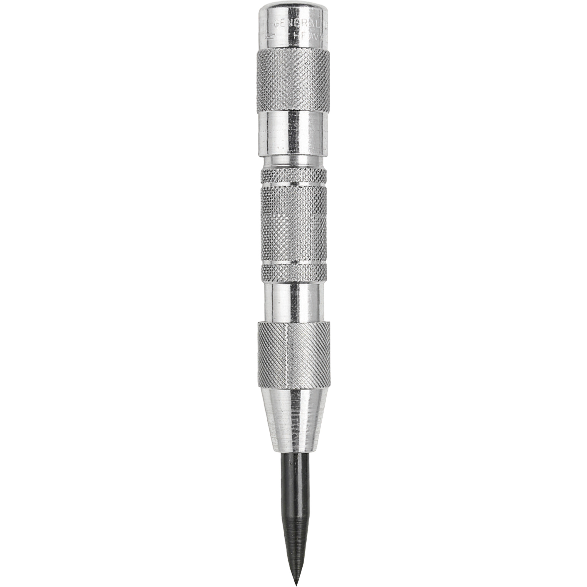 Pointeau centreur automatique, 13/125" dia., 5/8" Épaisseur de la lame, 5" lo.