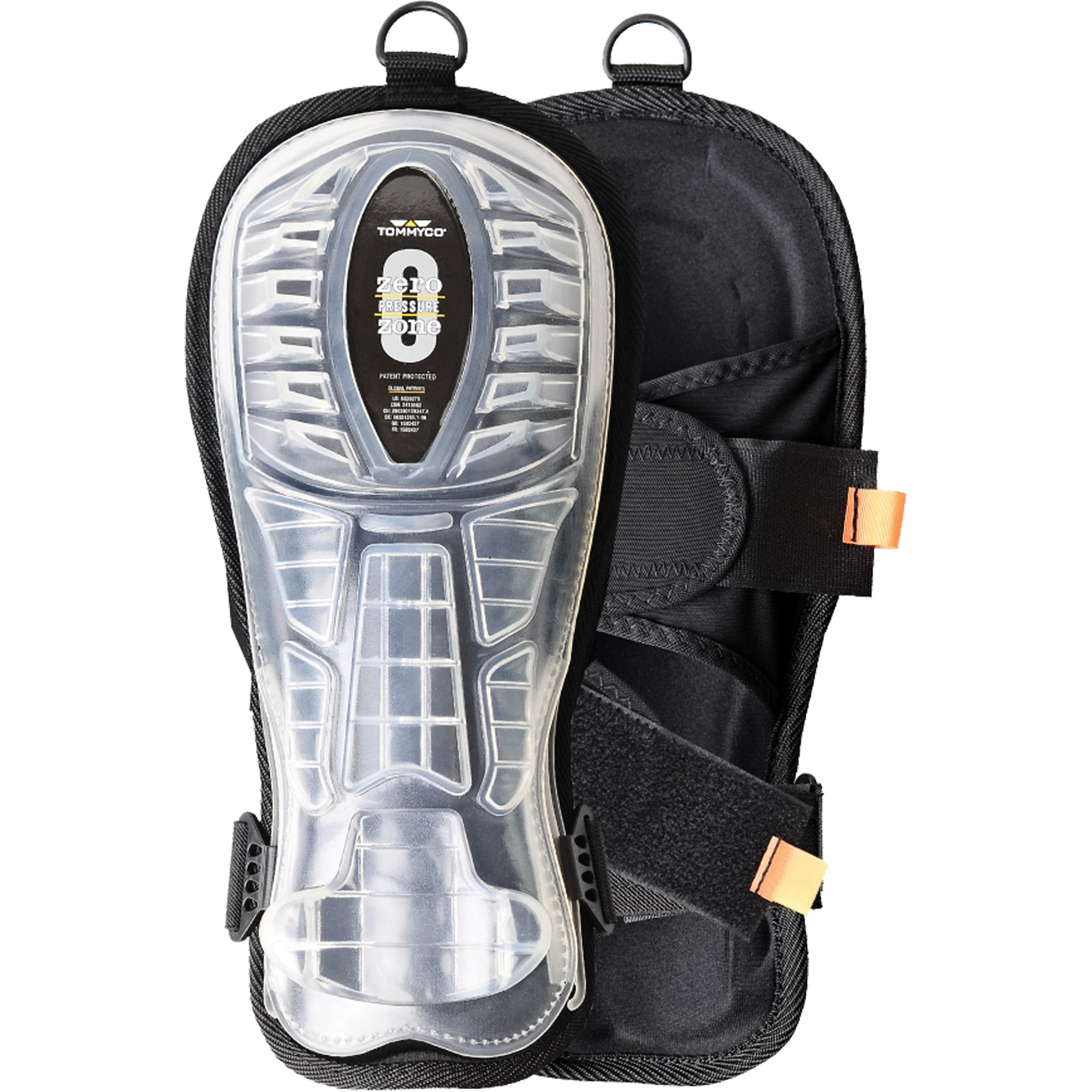 Genouillères Knee ArmorMD Gel-ProMC Eliminator RT, Style Boucles et crochets, Protège-genoux Plastique, Tampons Gel