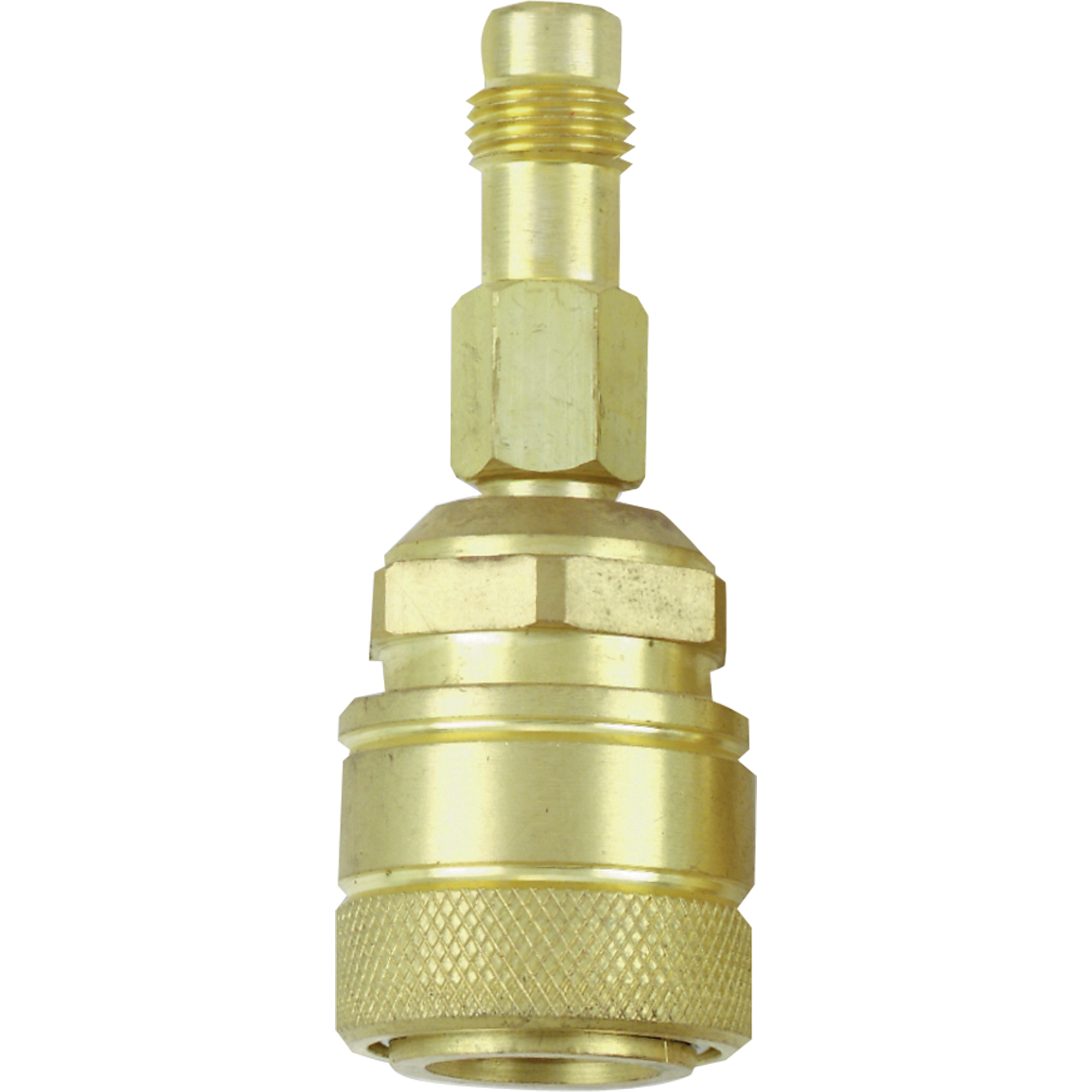 Adaptateur de chalumeau à raccord vissable pour buse à raccord rapide